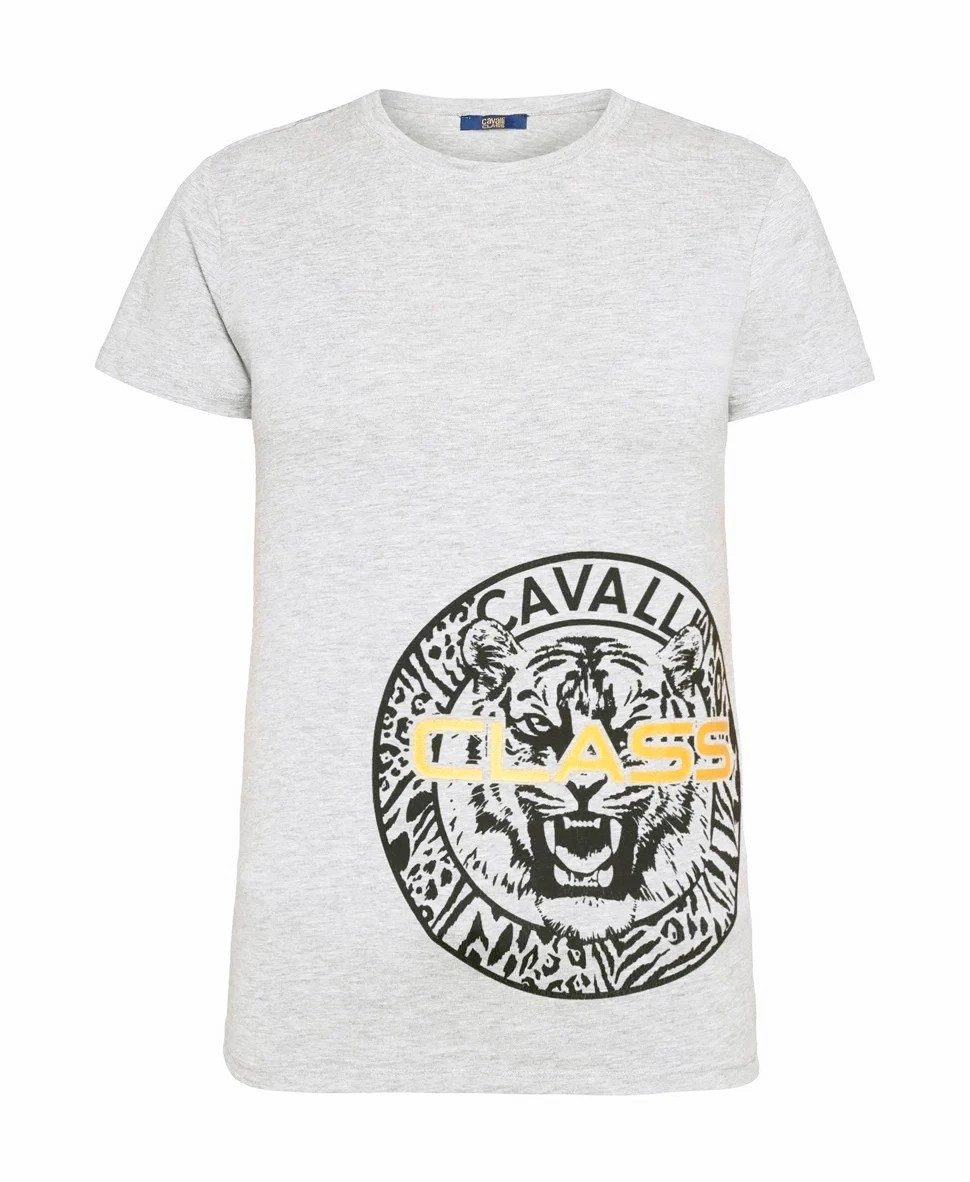 Cavalli Class T-Shirt CAVALLI CLASS Damen T-Shirts, CAVALLI CLASS Woman Jersey T-Shirt Logo Druck