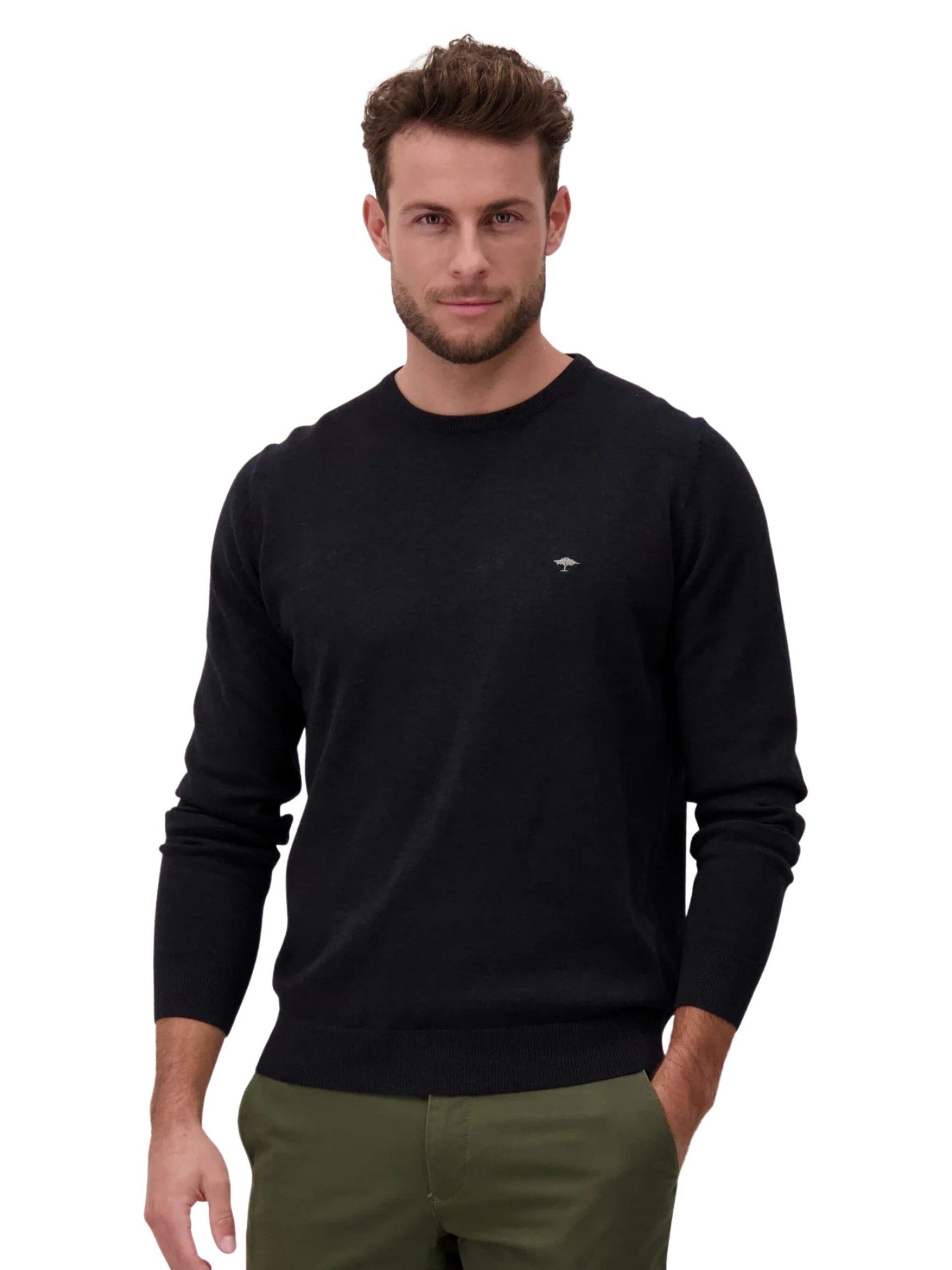 FYNCH-HATTON Rundhalspullover (1-tlg) günstig online kaufen
