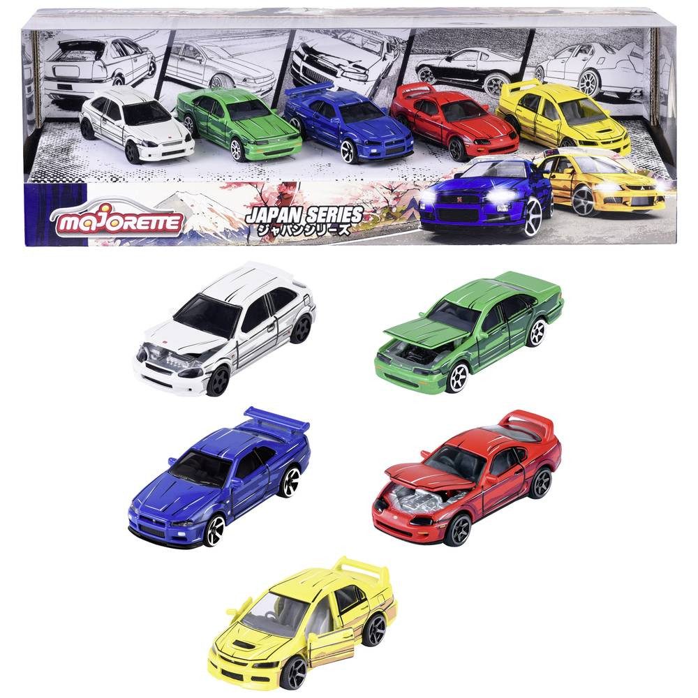 majORETTE Spielzeug-Auto Japan Series 5 Pieces Giftpack 212051031 günstig online kaufen