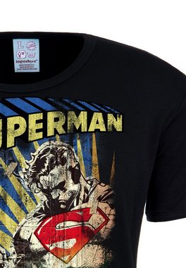 LOGOSHIRT T-Shirt Superman – The Last Hope mit lizenziertem Originaldesign