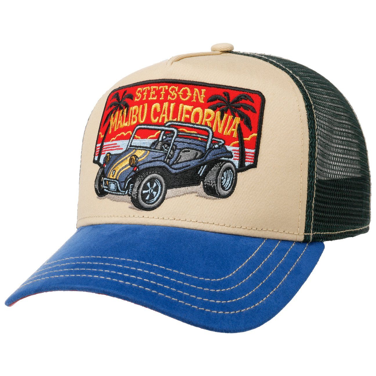 Stetson Trucker mit (1-St) Cap Schirm Basecap
