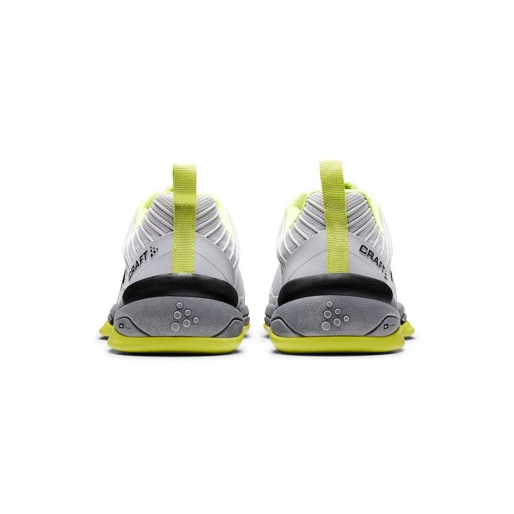 Craft Hallen-Indoorschuhe i1 Cage (leicht, reaktionsschnell) hellgrau Herren Badmintonschuh