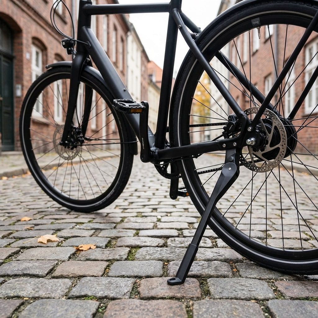 Hebie Fahrradständer Hebie Hinterbauständer ABSTELLHELD 40 KSA 40 26-28 Zoll Schwarz - form