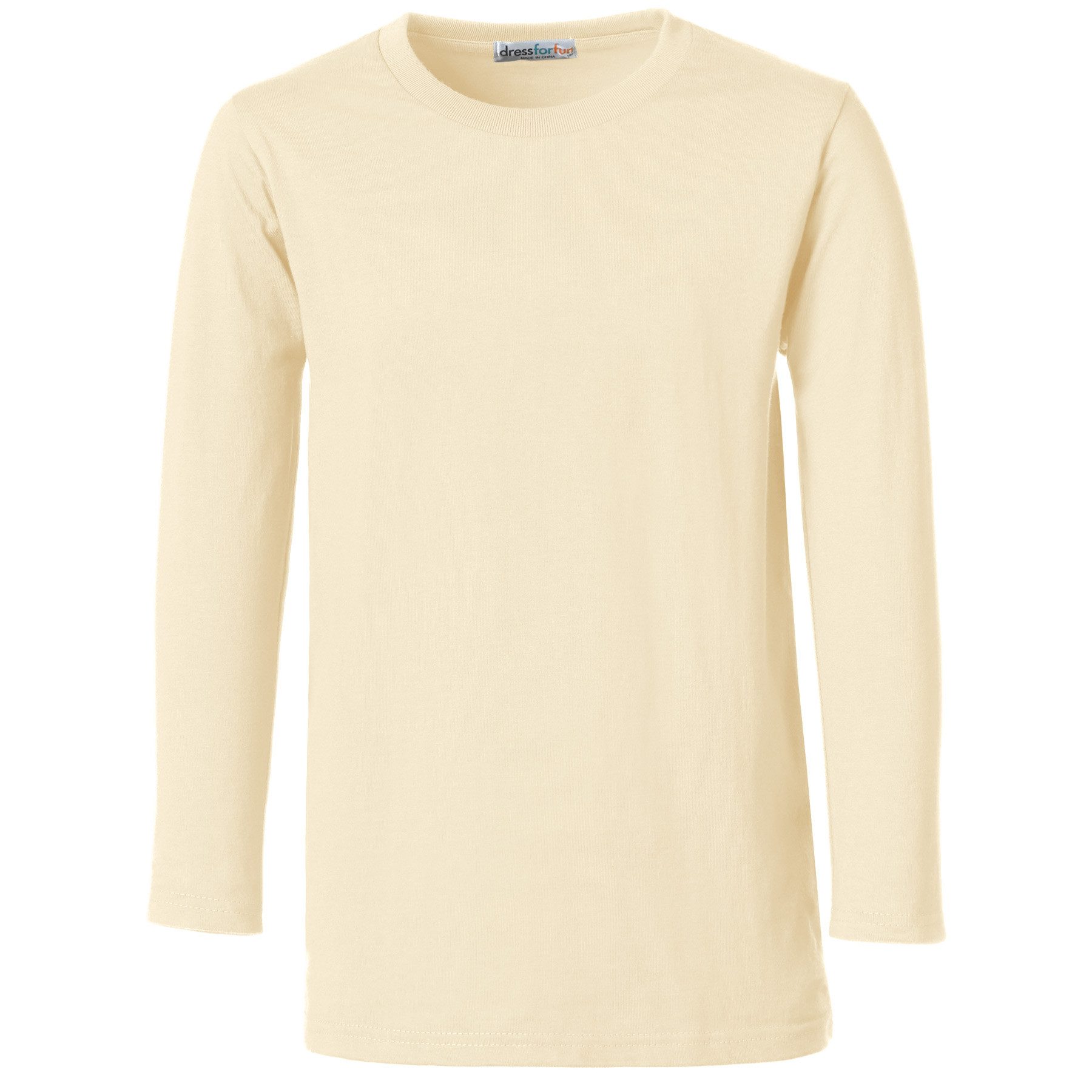 dressforfun Longsleeve Langarm-Shirt Männer günstig online kaufen