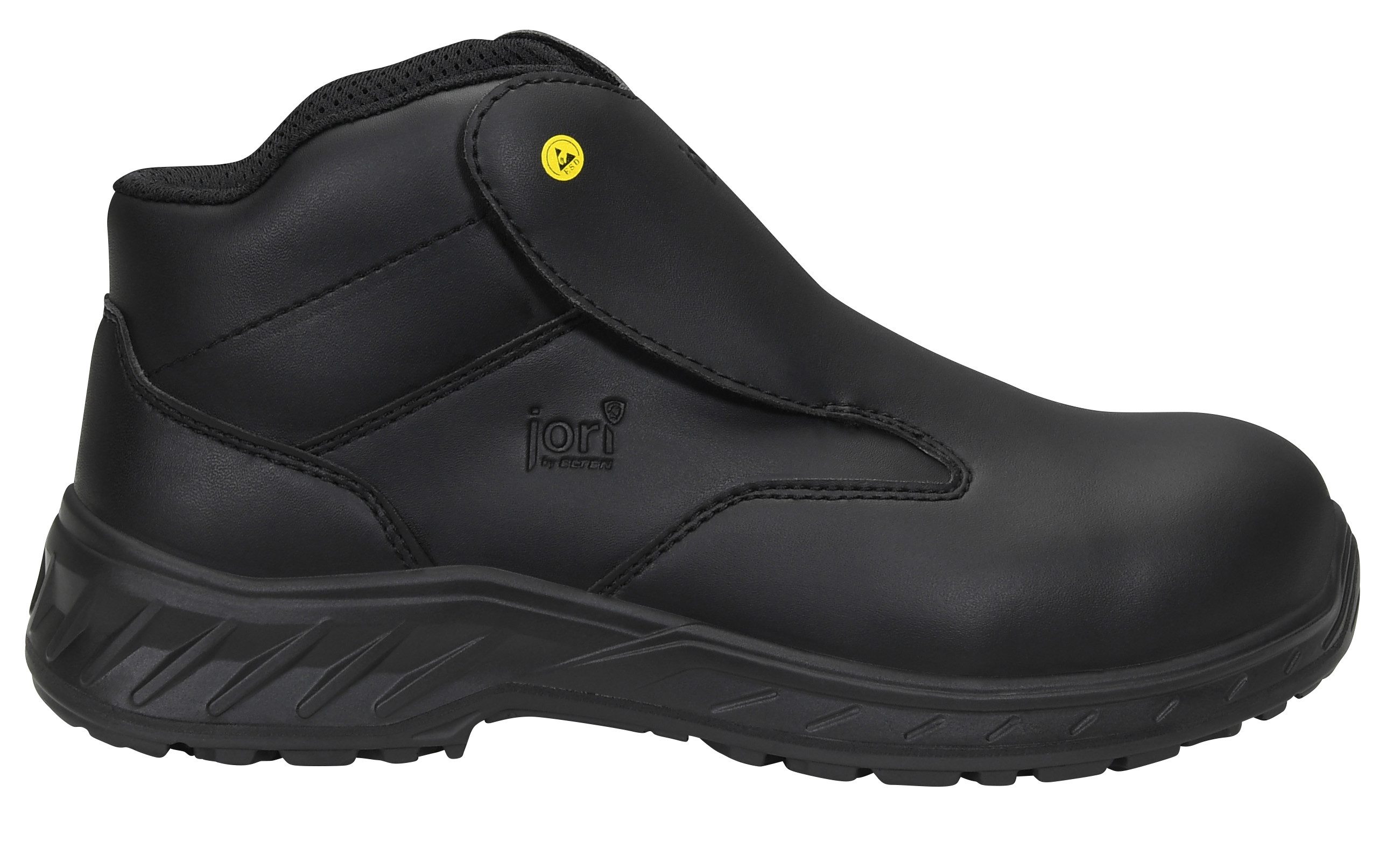 ELTEN jo_CLEAN Slipper black Mid ESD S3S Sicherheitsstiefel (Schuhkarton, Paar)