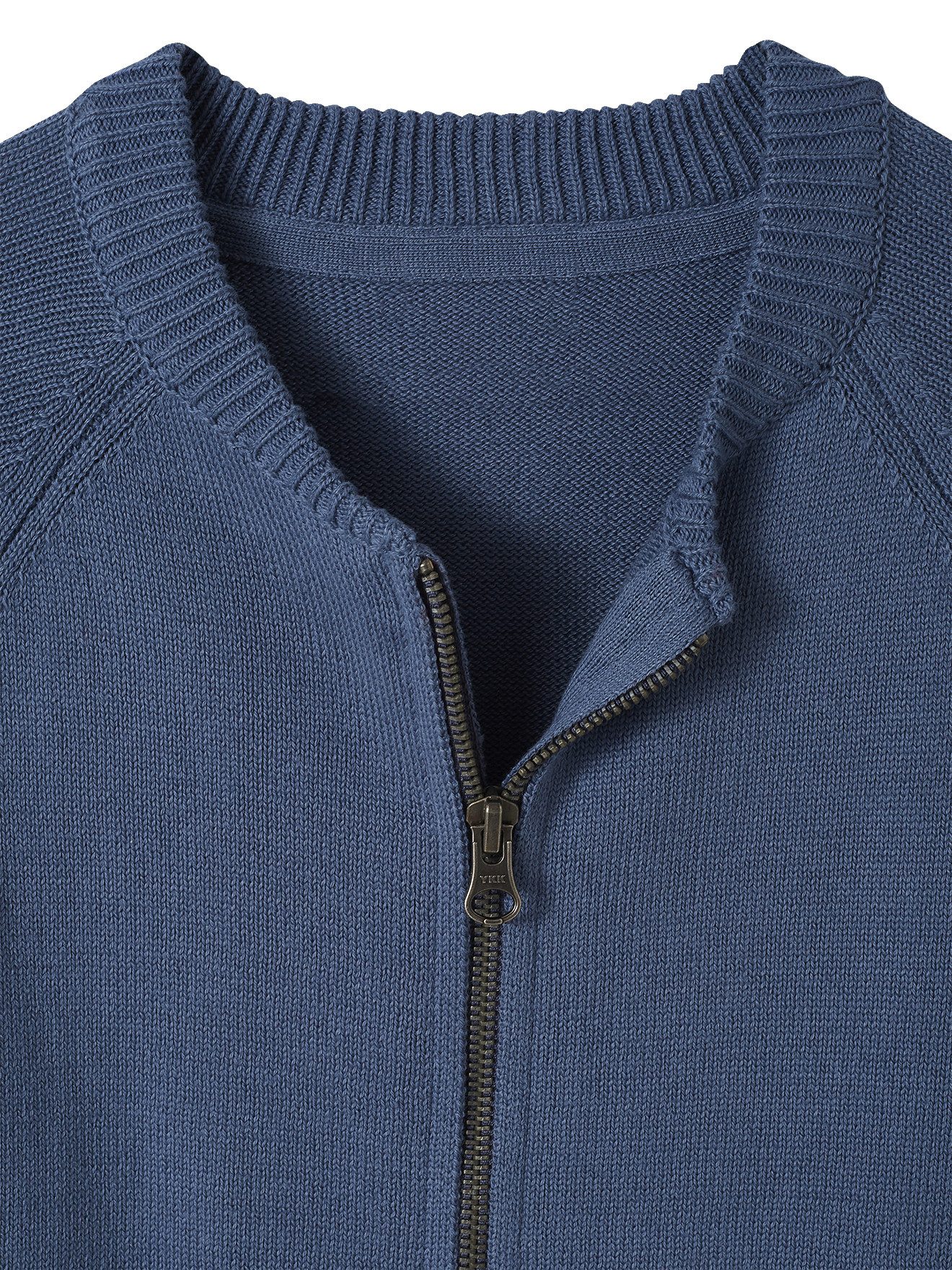 vertbaudet Strickjacke Jungen Strickjacke im College-Look