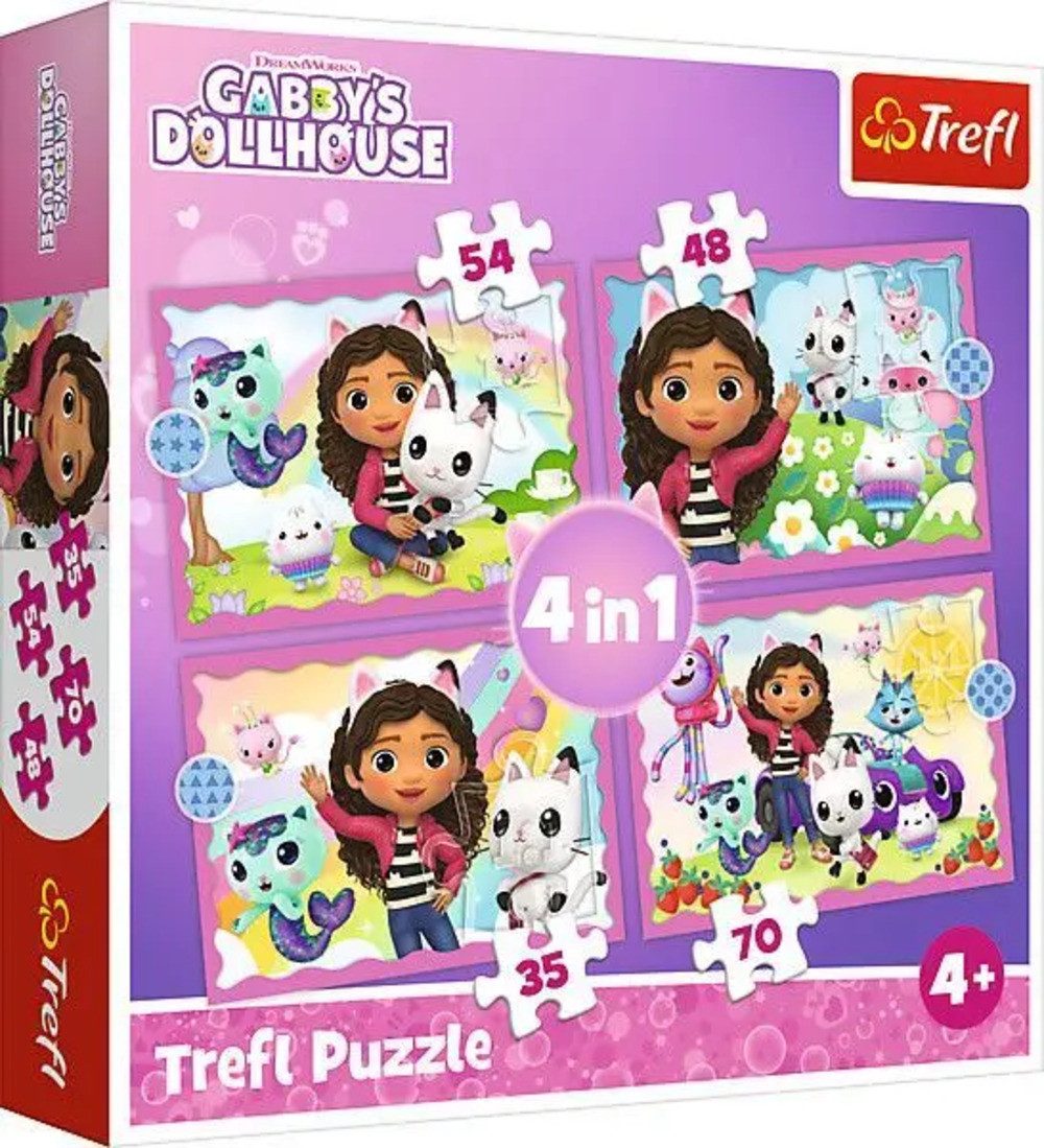 Trefl Puzzle 4 in 1 Puzzle günstig online kaufen