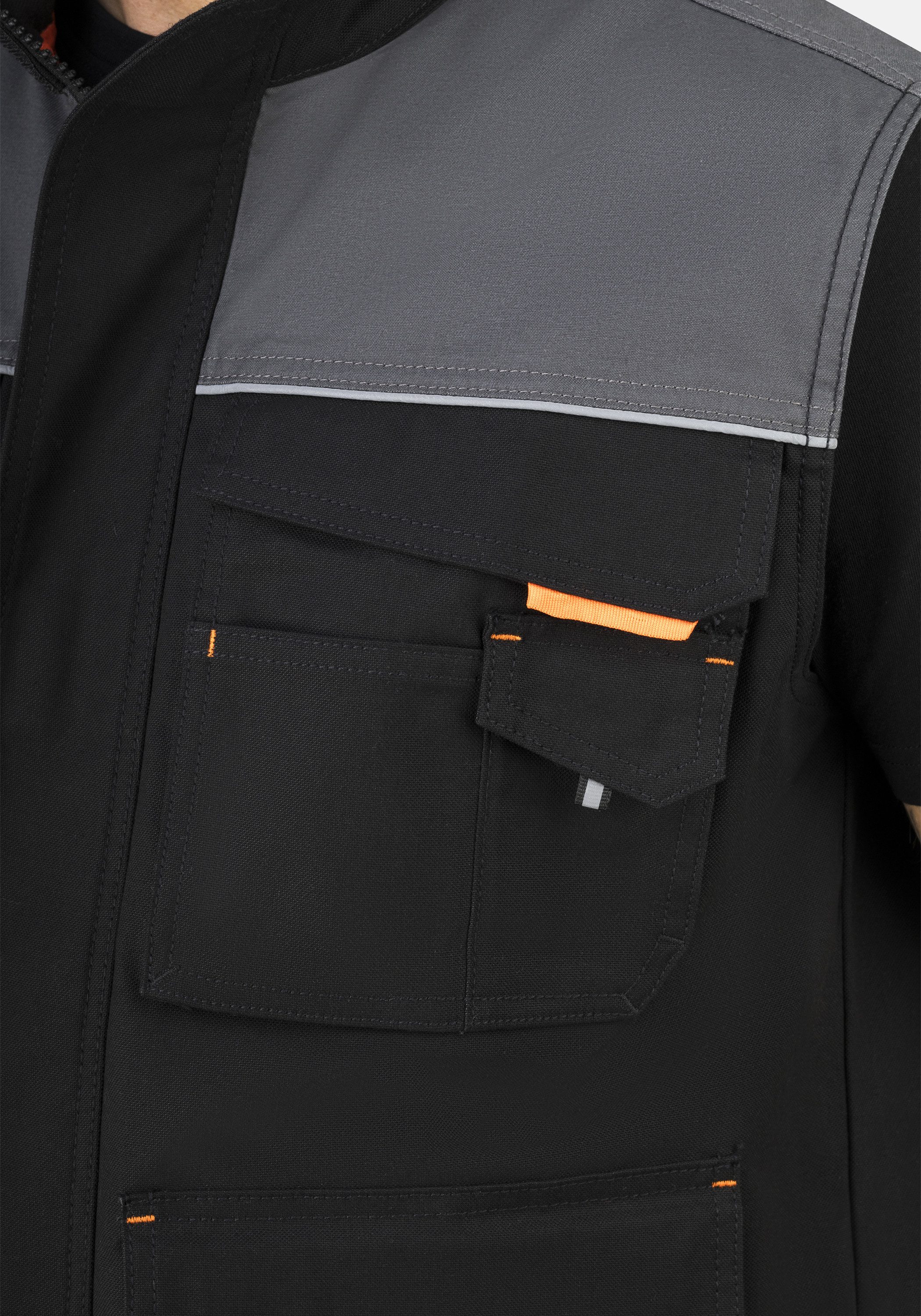 HERO by John Medoox Arbeitsweste Pro Workwear Arbeits-Cargoweste Outdoor Arbeits-Cargoweste Outdoor Funktionsqualitätfür Herren