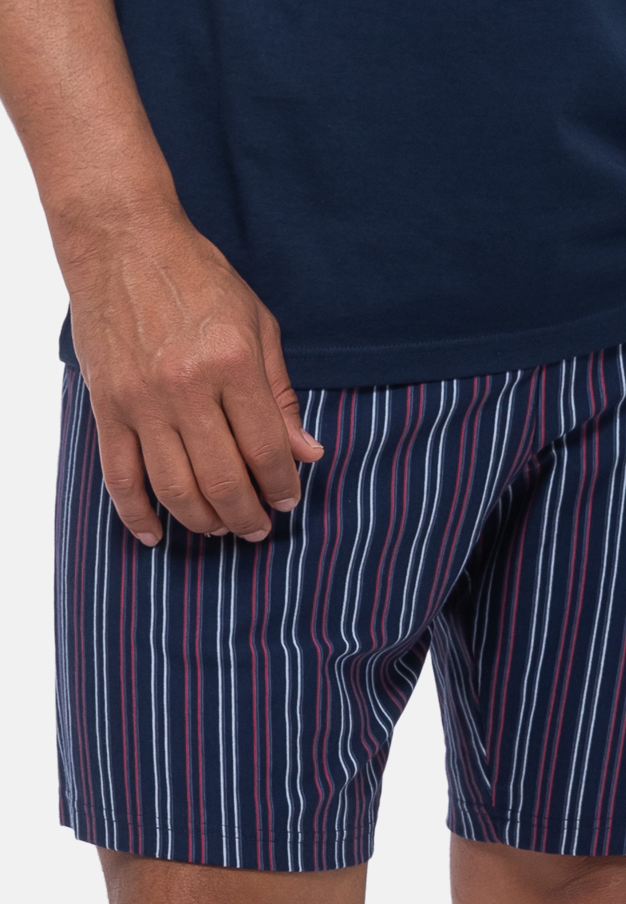 Ammann Pyjama Night & Home Cotton (Set, 2 tlg) Schlafanzug - Baumwolle - Atmungsaktiv