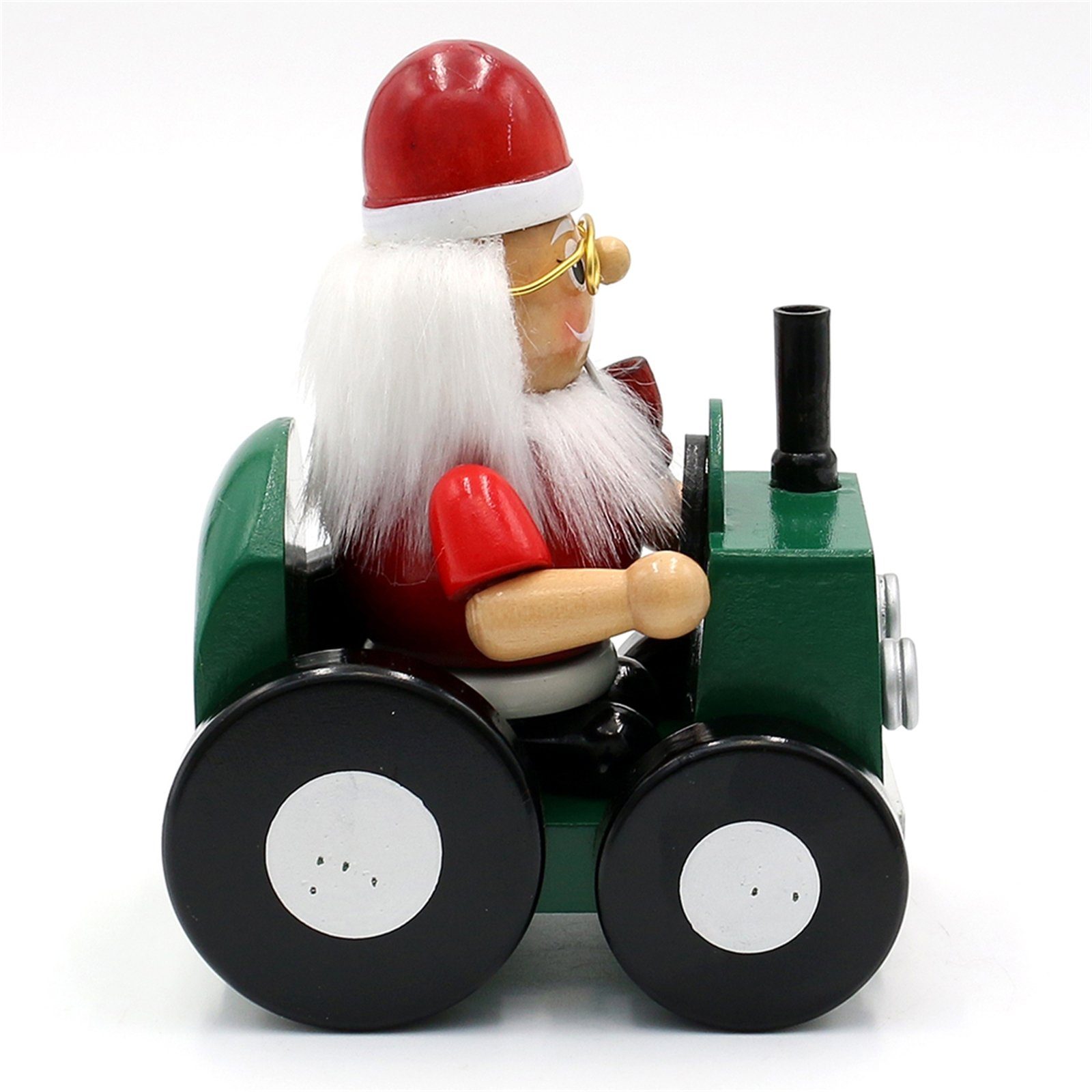 SIGRO Räuchermännchen Holz St) Santa, (1 Traktor Räucherfigur mit