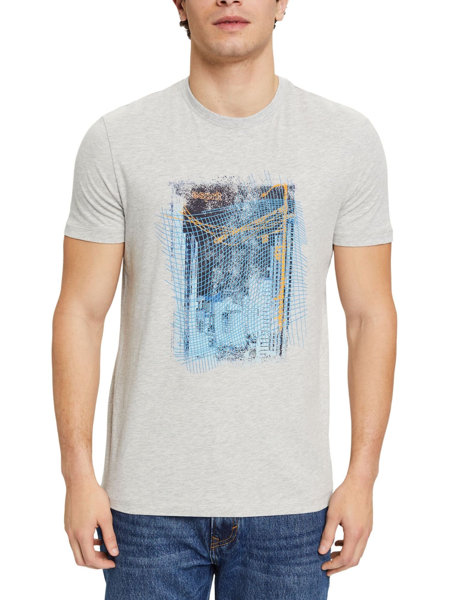 edc by aus nachhaltiger Esprit Baumwolle (1-tlg) Print-T-Shirt T-Shirt