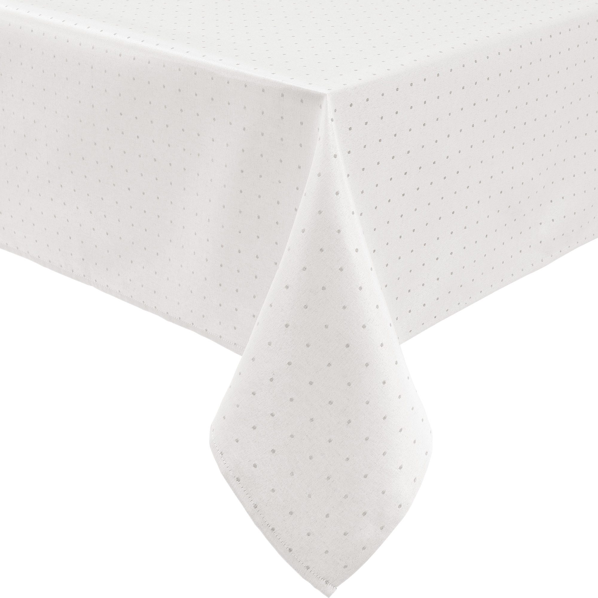 REDBEST Tischdecke Tischdecke "Alcona", Jacquard Punkte