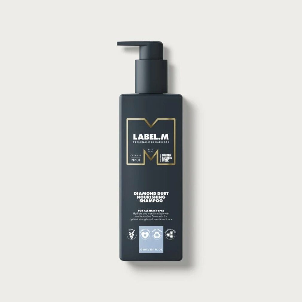 Label.m Haarshampoo Diamantstaub Pflegendes Shampoo 300 ml