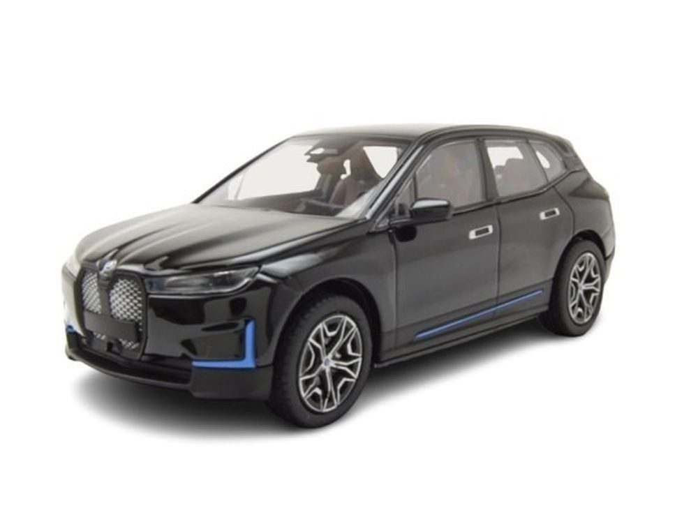 Minichamps Modellauto BMW IX 2023 schwarz metallic, Maßstab 1:43
