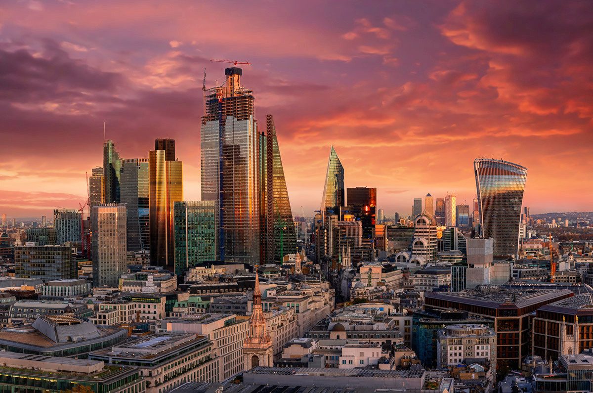 Fototapete Stadt