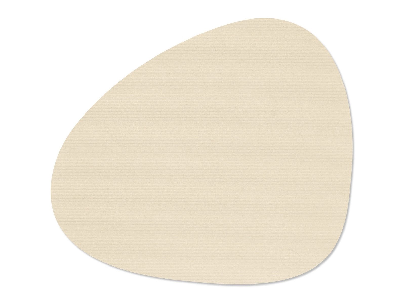 LIND DNA Platzset Corduroy Tischset Curve L vanilla 37x44cm