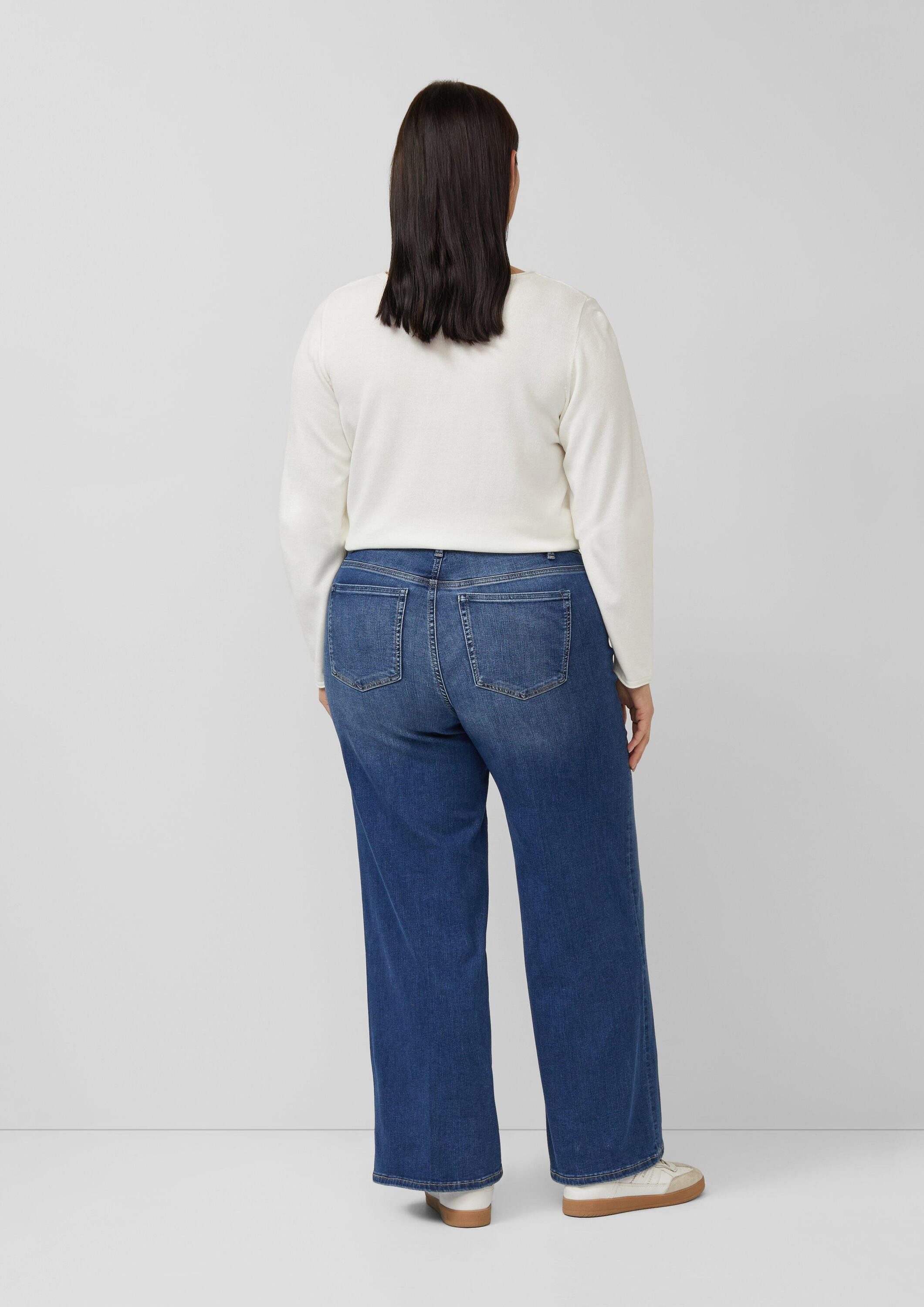 s.Oliver Weite Jeans Jeans-Hose WIDE LEG Jeans / Relaxed Fit / Mid Rise / Wide Leg