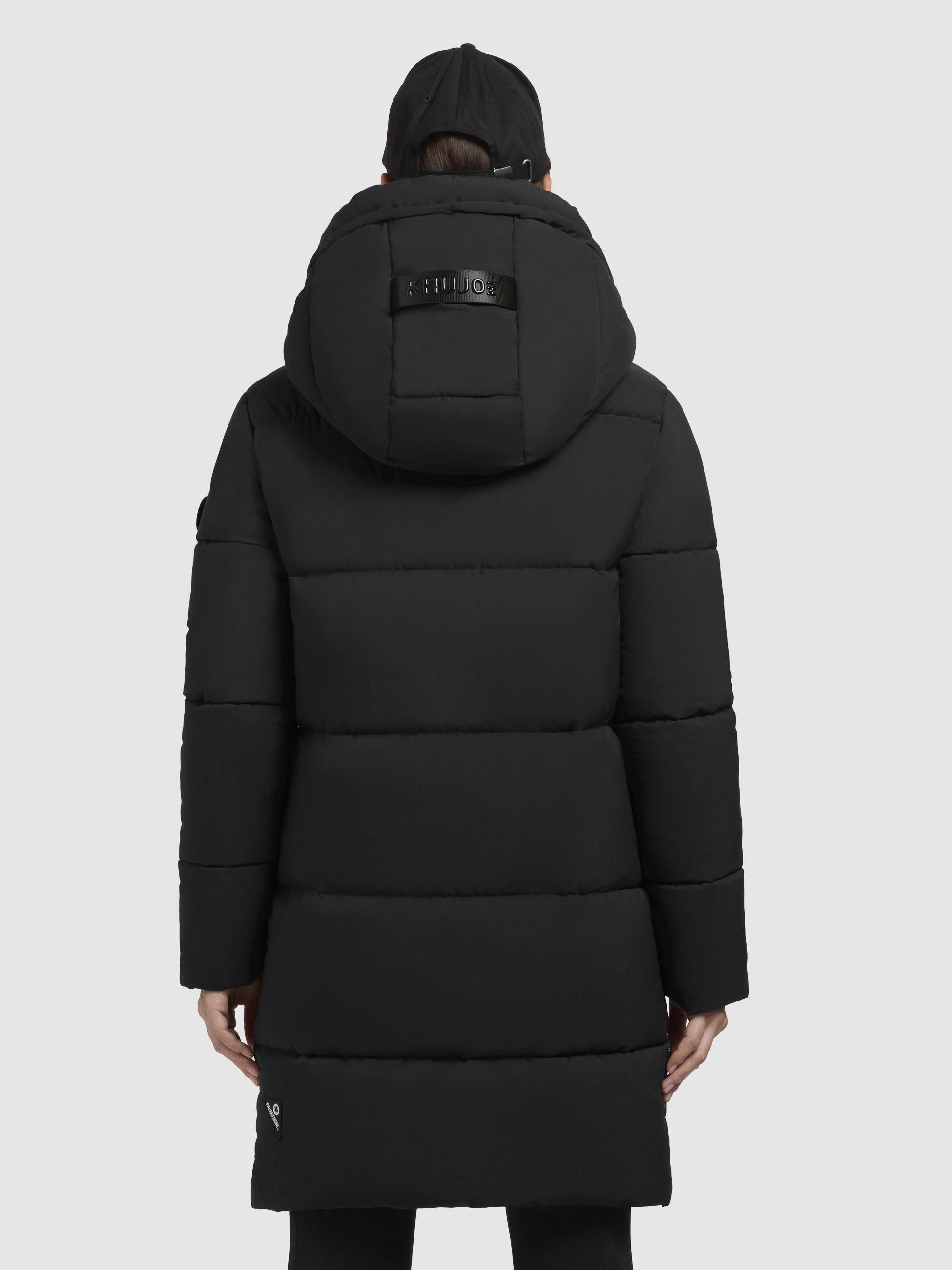 khujo Steppmantel Haya Matt-YM Warmer gesteppter Damen Kurzmantel