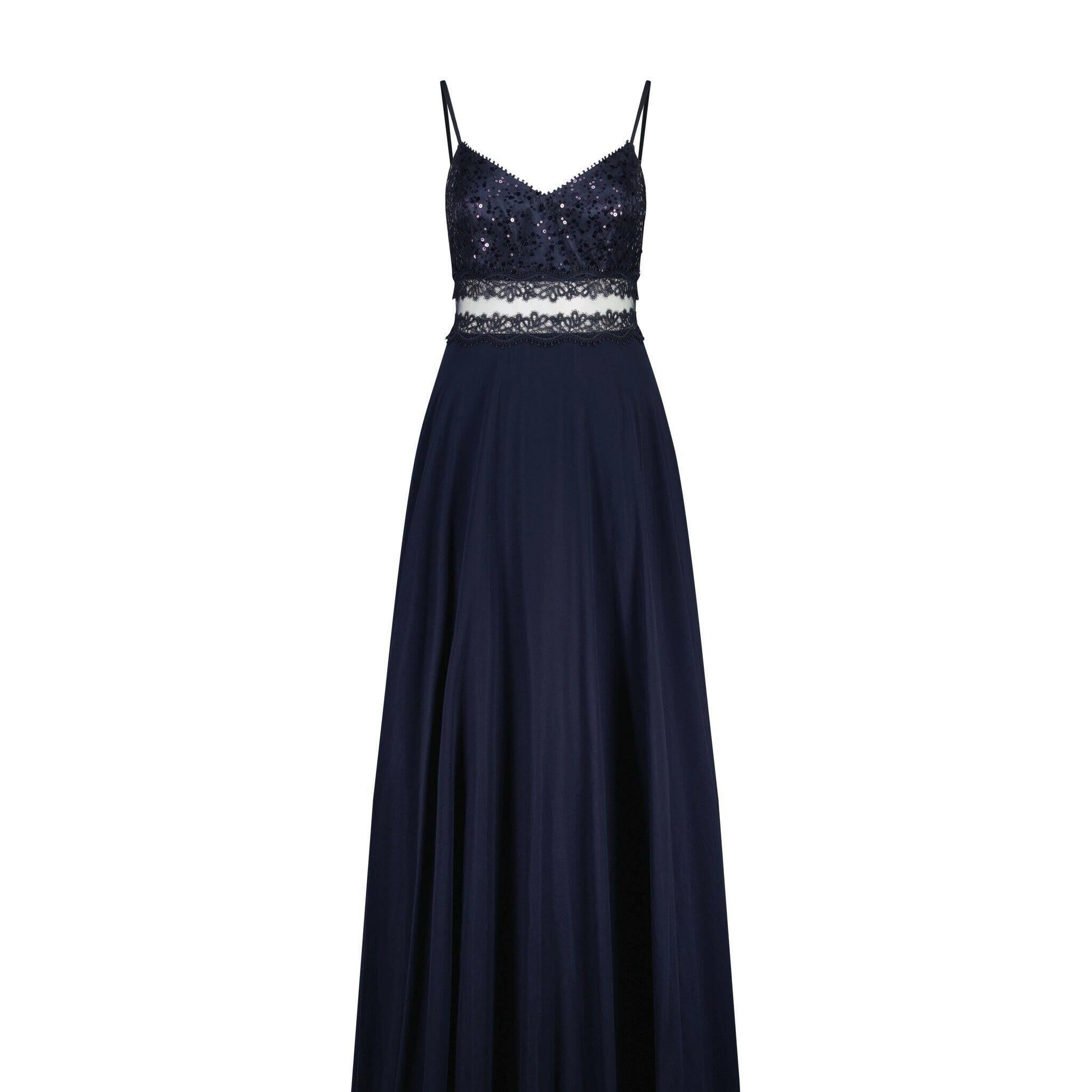 Abendkleid Damen mit Spitze