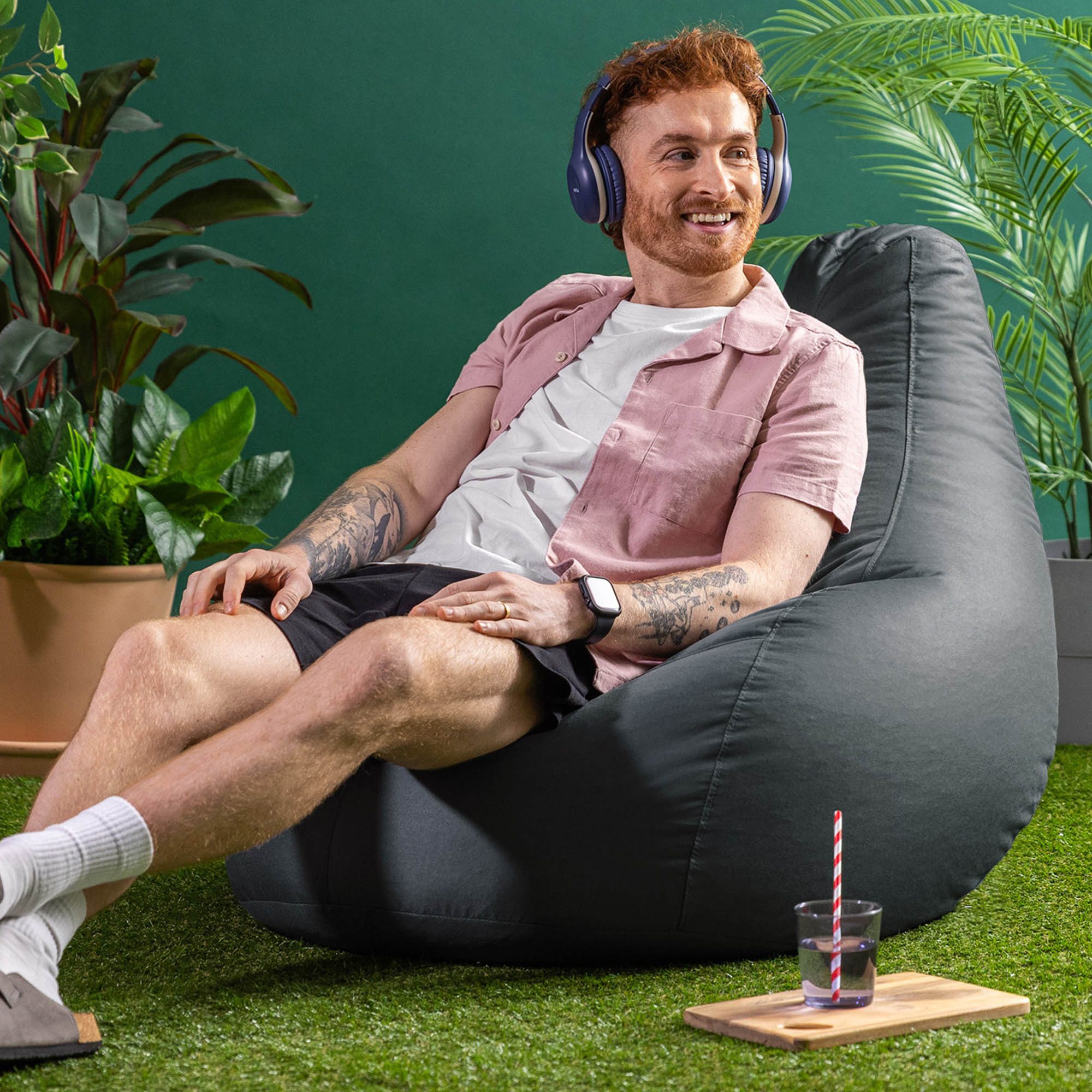 icon Sitzsack Outdoor Liege Indoor Gaming „Recliner“, Made in Germany, Wass günstig online kaufen
