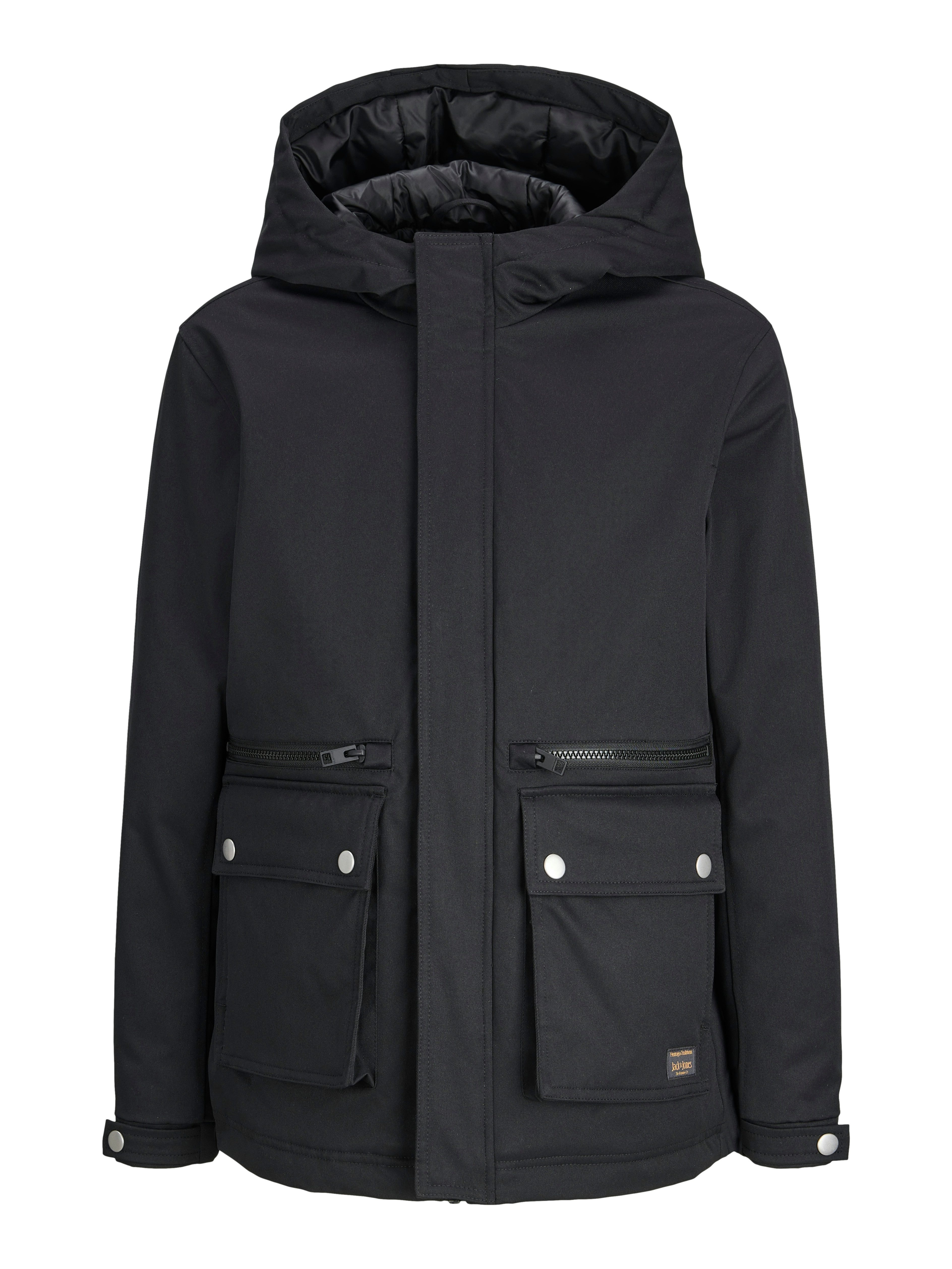 Jack & Jones Junior Parka JJEWOLF PARKA JACKET SN JNR Kunstfaser, normal geschnitten