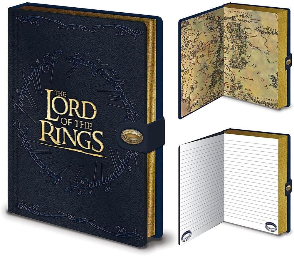 Pyramid International Notizbuch Der Herr der Ringe Notizbuch A5, Offizielles Notizbuch zu Der Herr der Ringe