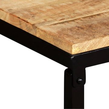 furnicato Truhenbank Sitzbank Massiv-Mangoholz 110 x 35 x 45 cm