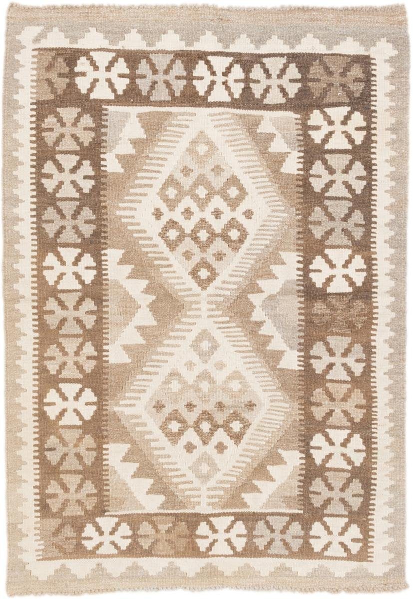 Orientteppich Kelim Afghan Heritage 80x114 Handgewebter Moderner Orientteppich, Nain Trading, rechteckig, Höhe: 3 mm
