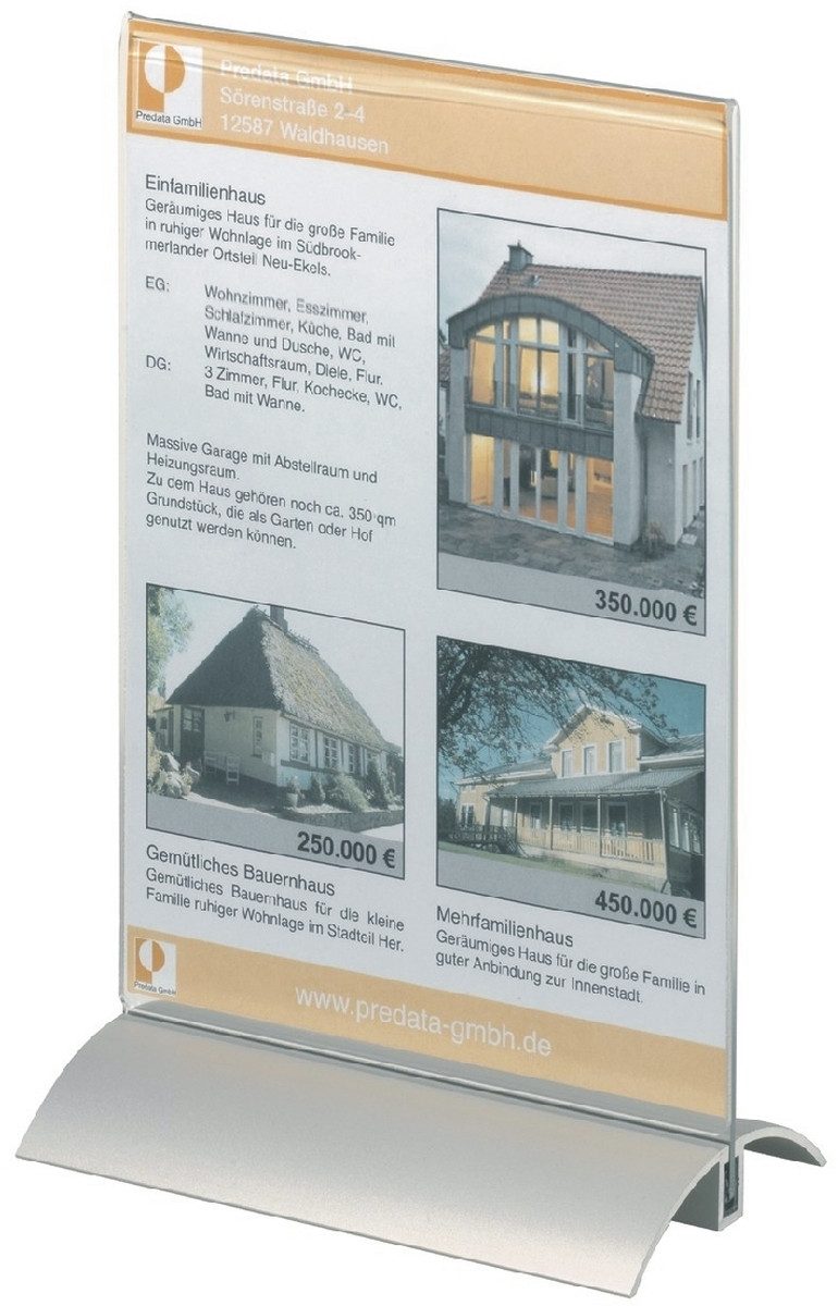 Thumbnail - DURABLE Stehsammler Prospektständer Presenter A5 150x237x85mm.
