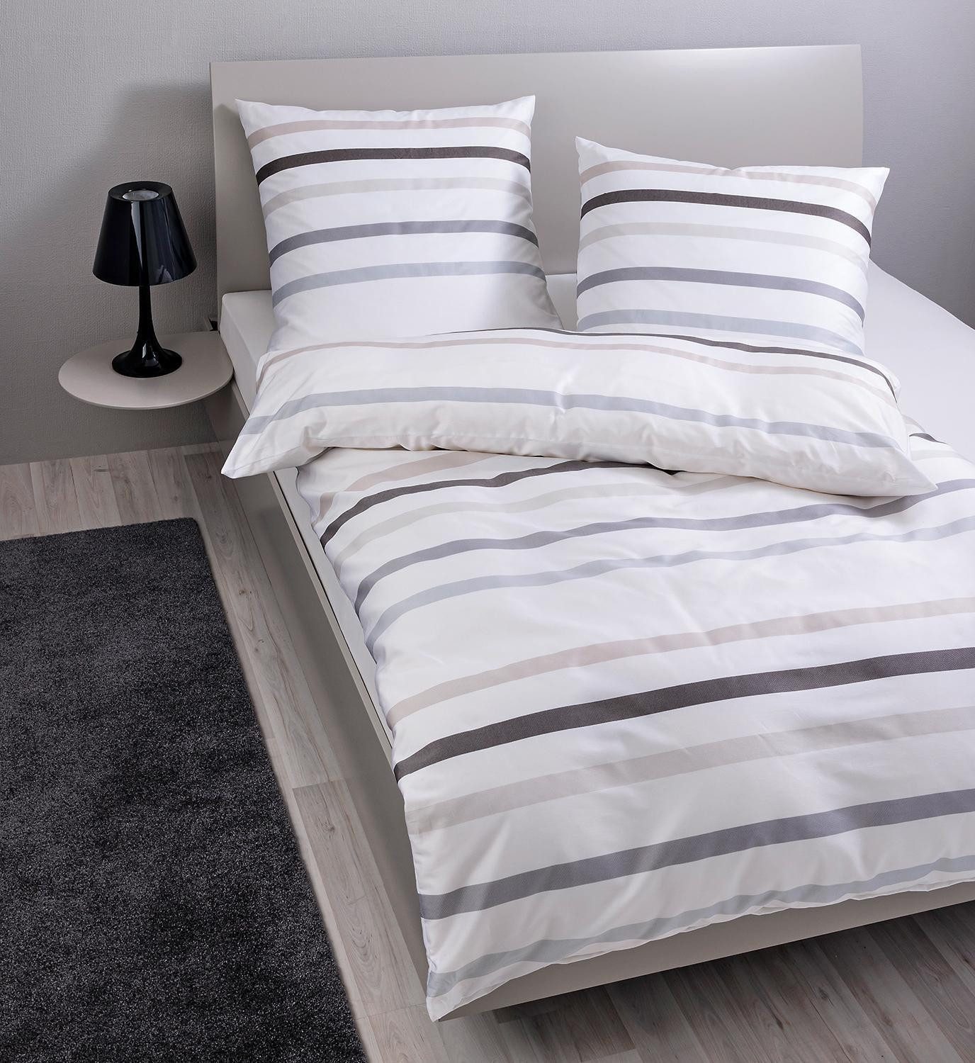 Janine Bettwäsche JD, Mako-Satin, 2 teilig, günstig online kaufen