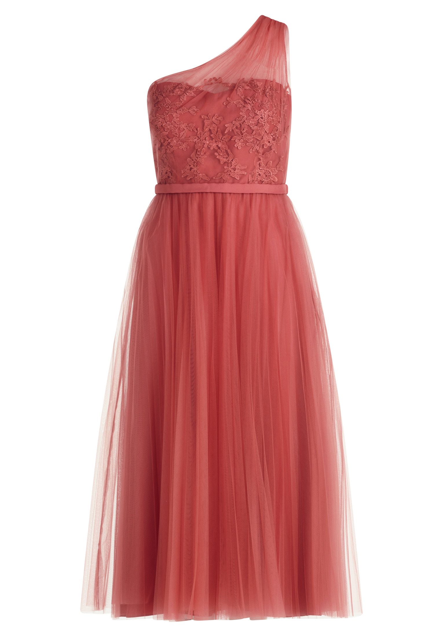 Vera Mont Abendkleid Damen Abendkleid mit Plissee Patches günstig online kaufen