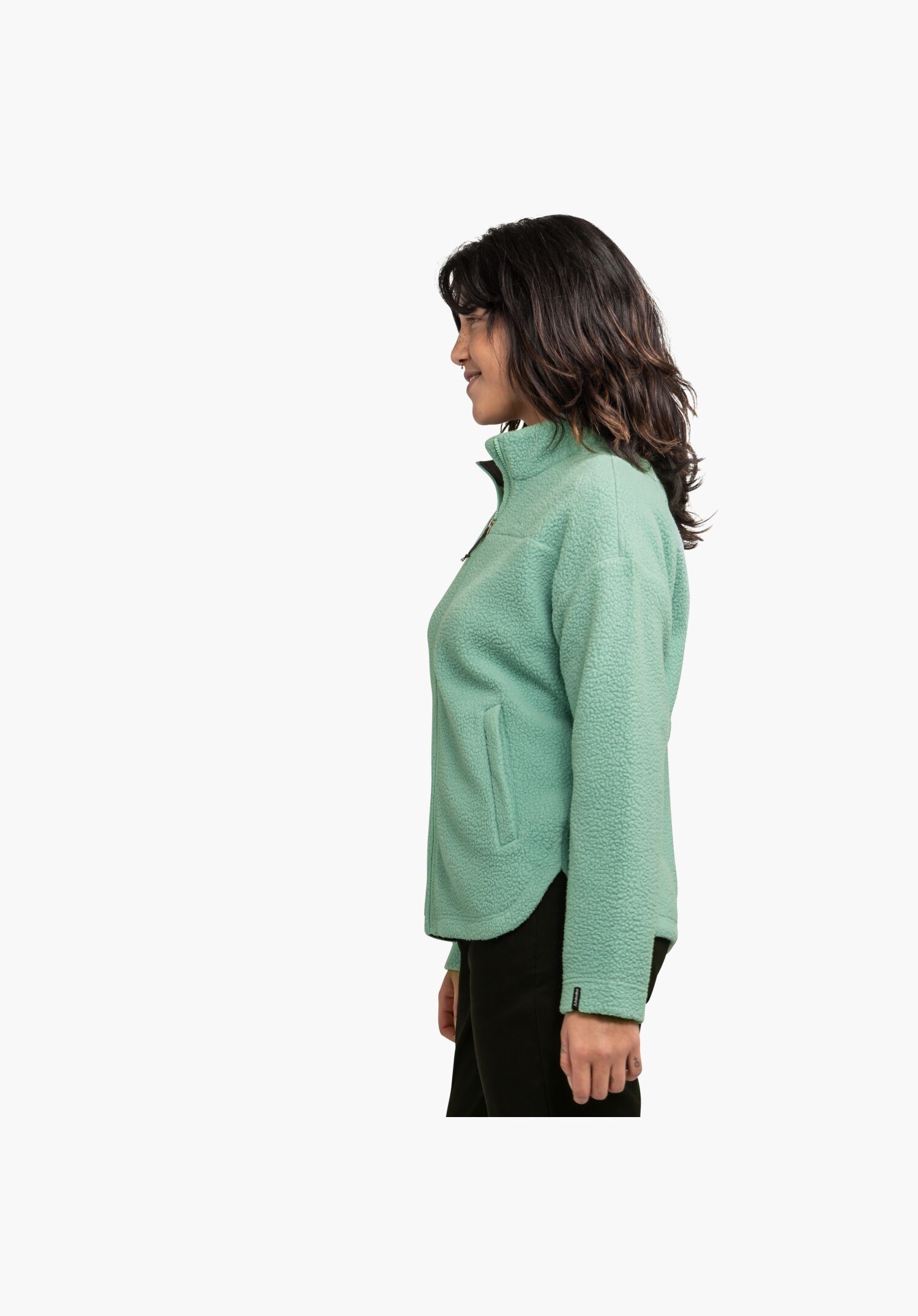 Schöffel Fleecejacke CIRC Fleece Jk Style Purga WMS sportlicher Stil, für Trekking, Wandern und Laufen, lockere Passform