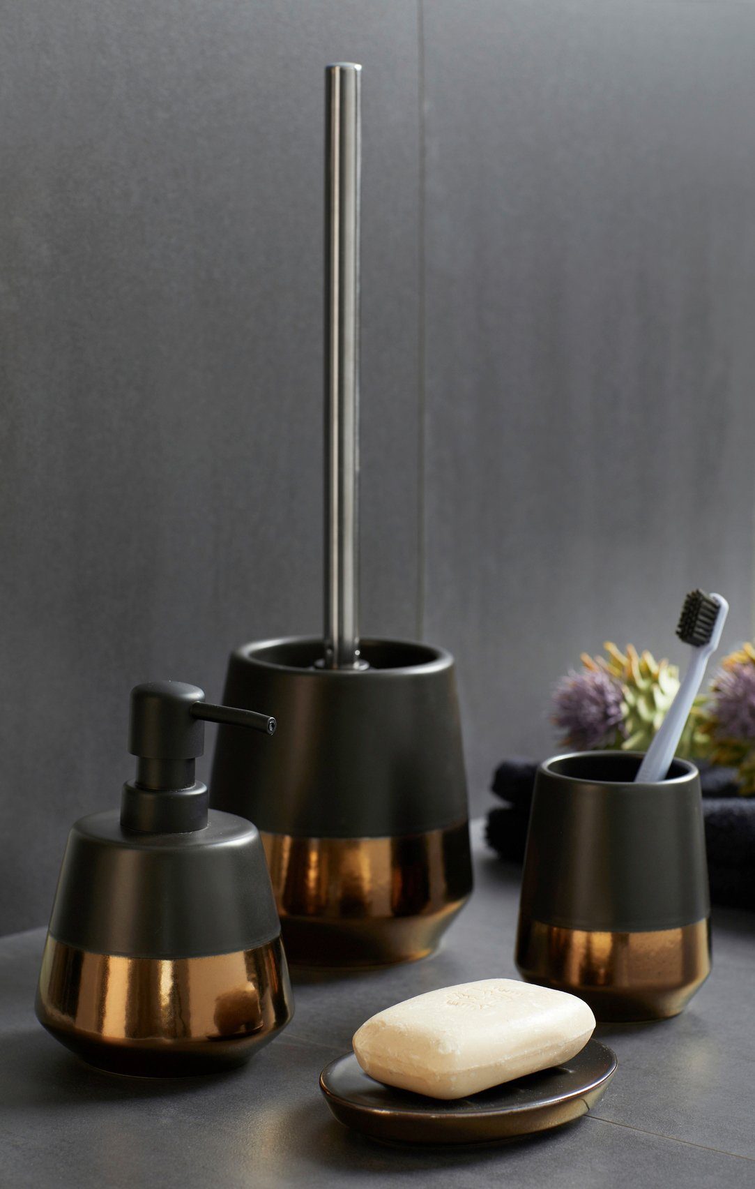 WENKO WC-Garnitur Brandol, (1-tlg), aus Keramik günstig online kaufen