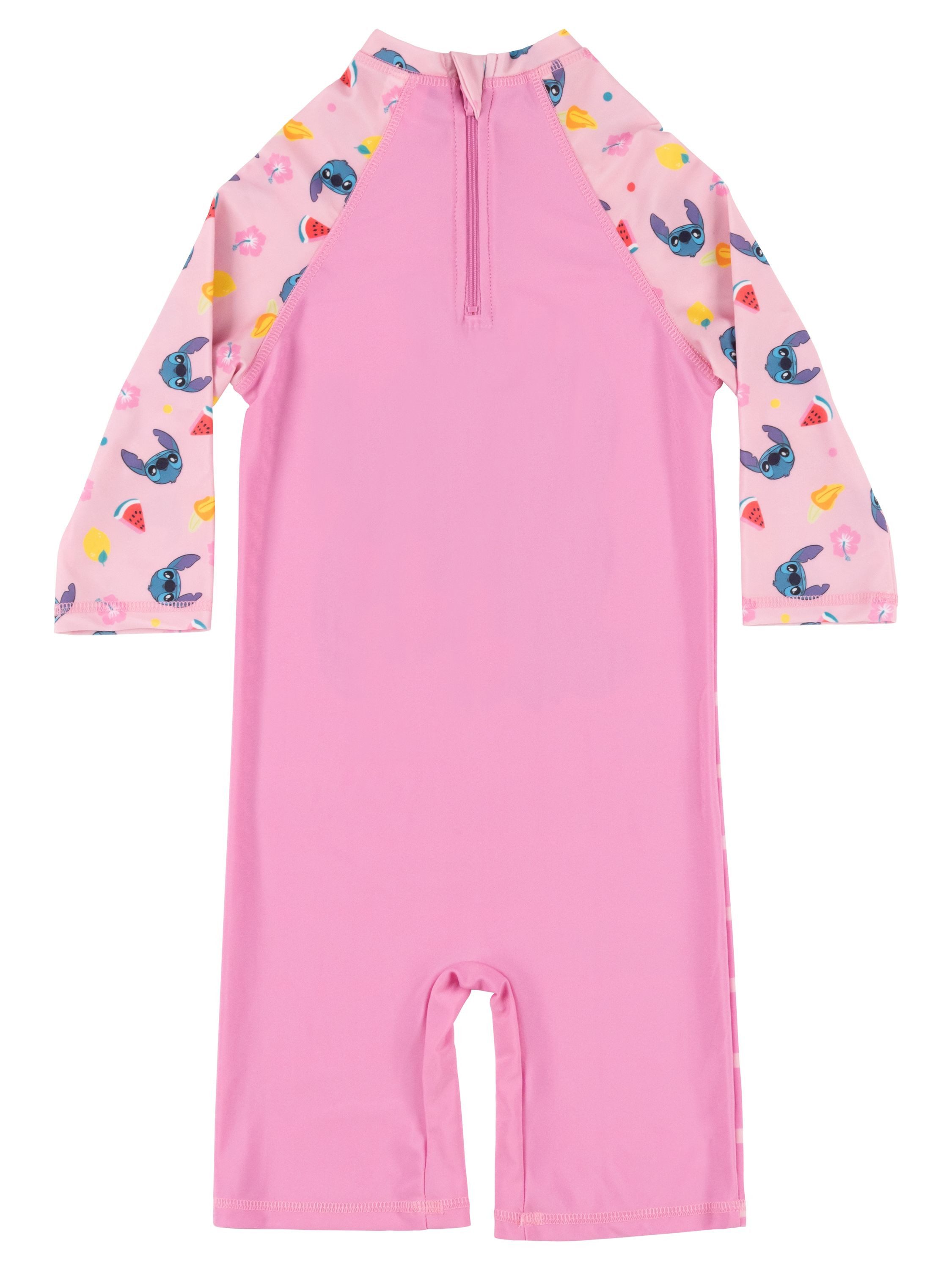 United Labels® Badeanzug Lilo & Stitch Schwimmanzug UV-Schutz 50 Overall Badeanzug Einteiler
