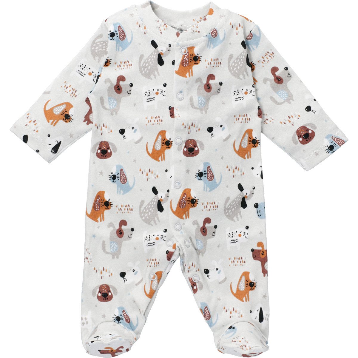 NINI Strampler Hund Unisex Kinder Einteiler, Overall, Babyanzug, Babyoverall, Babyanzug