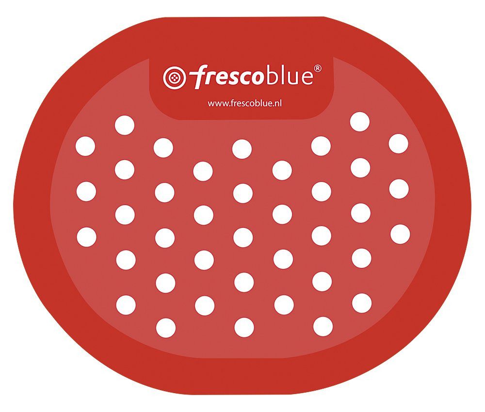 Schwab Urinal FRESCOBLUE Urinal-Schutzsieb 168x140 mm, rot, Plast, Schwab-6003900401