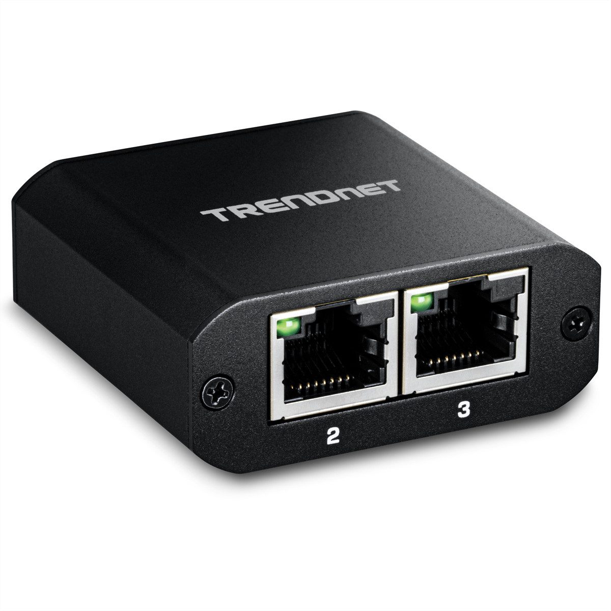 Trendnet TEG-102S 2-Port-Gigabit-Splitter Netzwerk-Switch (mit USB-C-Stromversorgung)