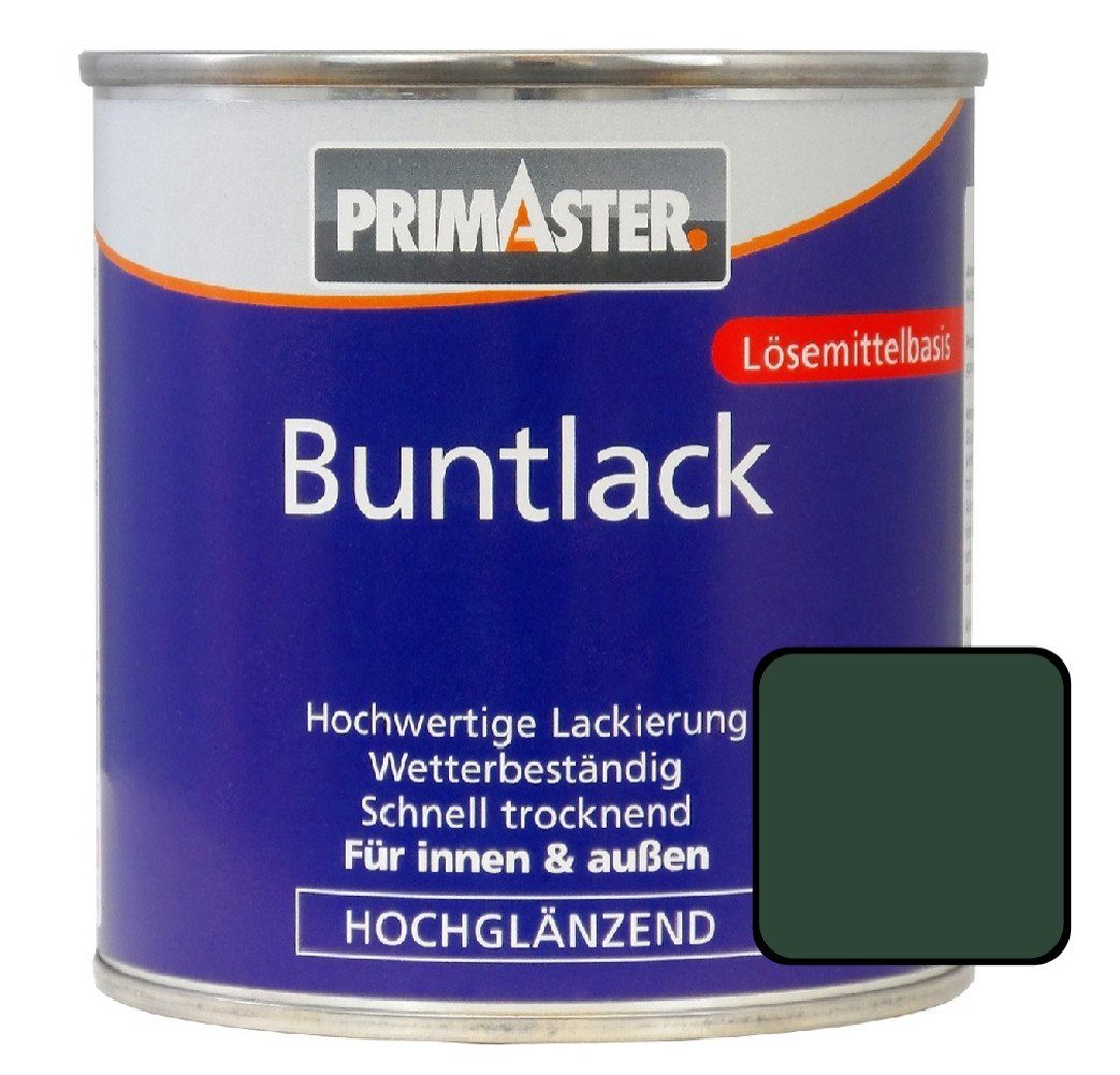 Primaster Acryl-Buntlack Primaster Buntlack RAL 6005 375 ml moosgrün