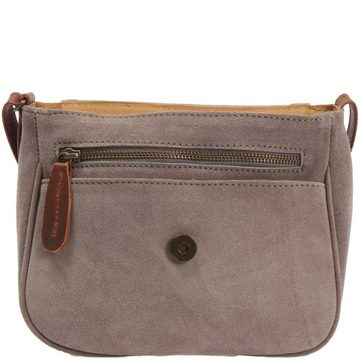 LECONI Umhängetasche Ledertasche Damentasche Schultertasche Veloursleder LE3047