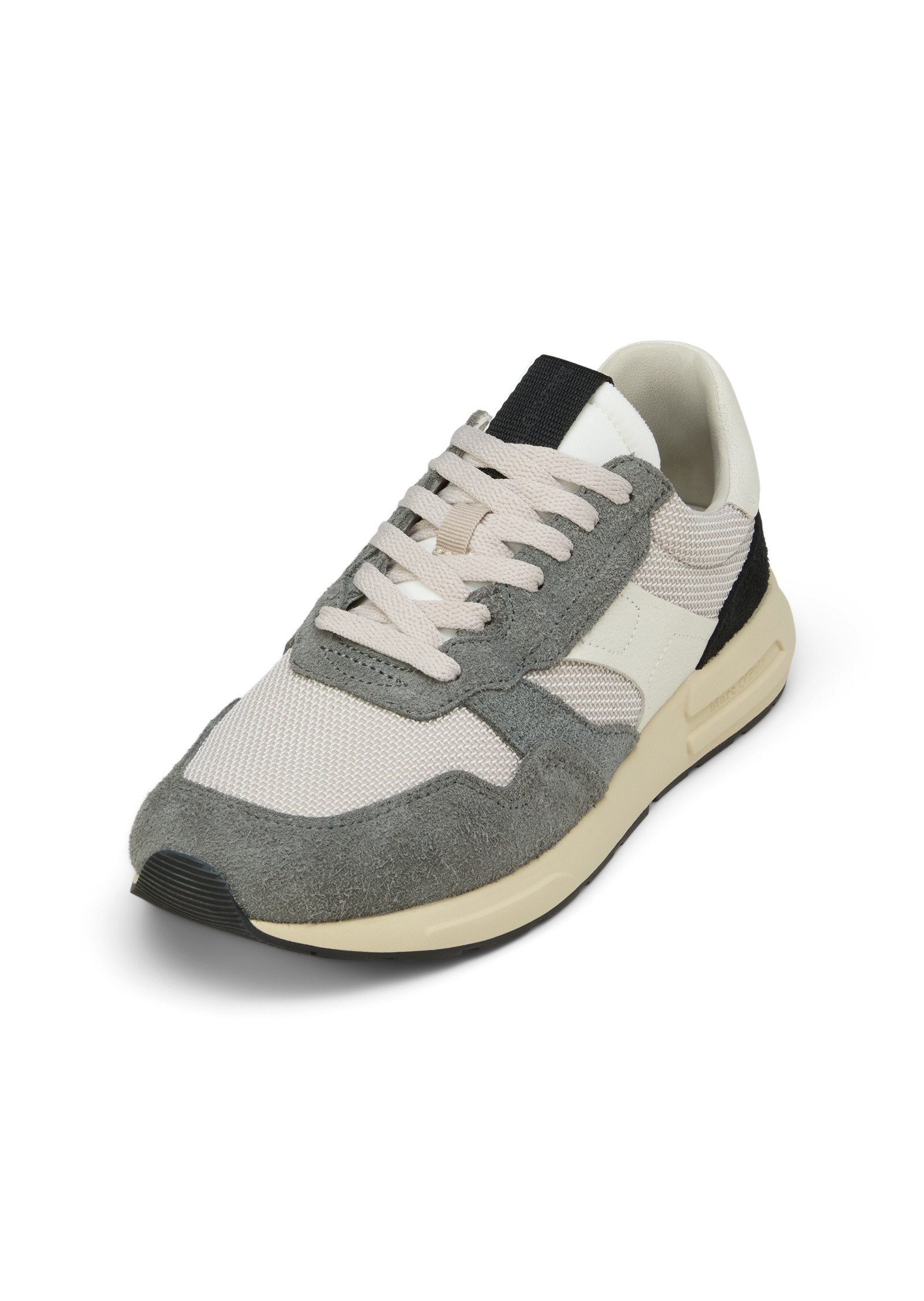 Marc O'Polo aus Mesh und Veloursleder Sneaker
