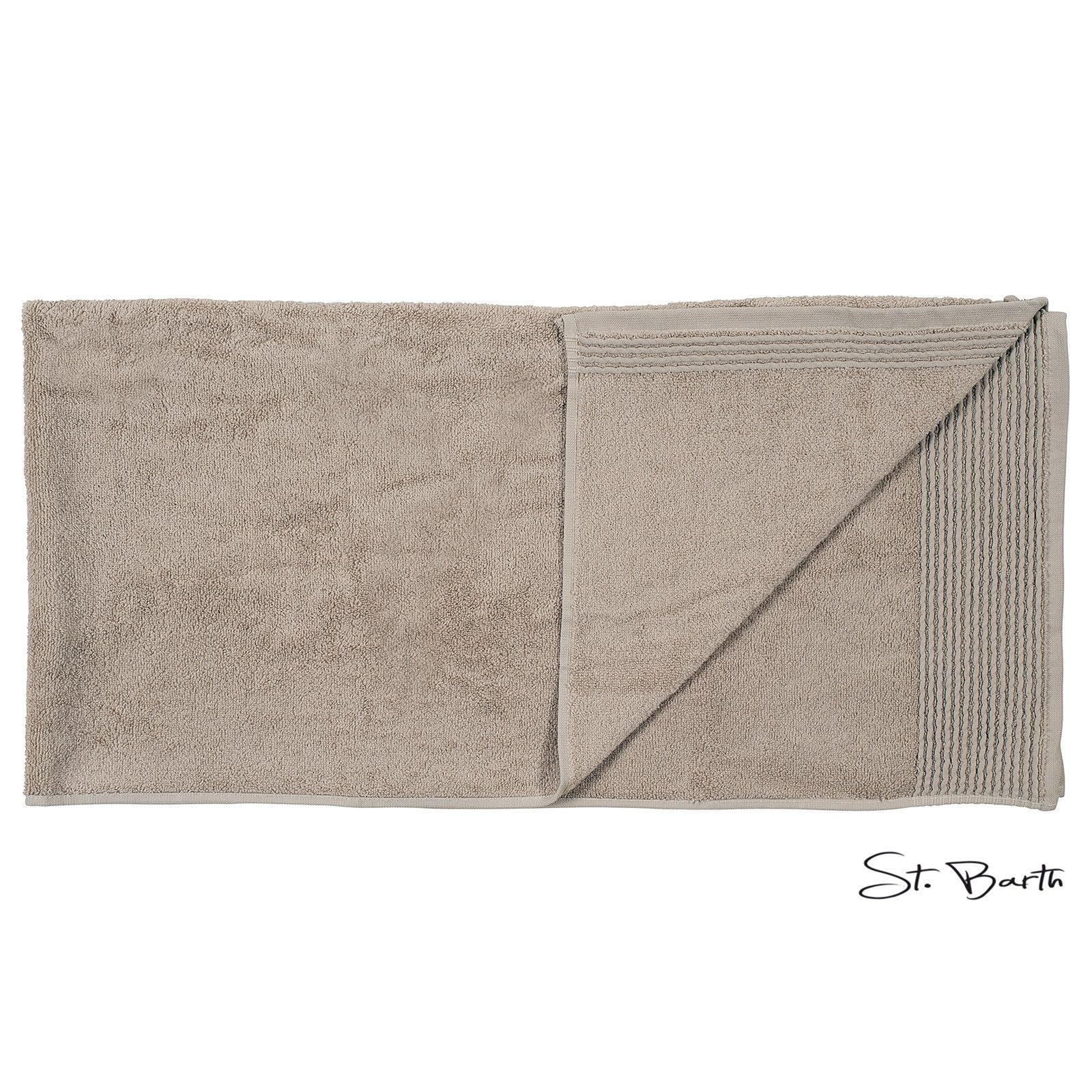 x 70 St.Barth (1-St) Duschtuch 140, 100% DT Duschtuch Taupe Baumwolle