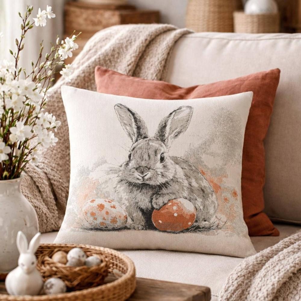 sander table + home Kissenhülle Hopster 45 x 45 cm von Sander, (1 Stück), Made in Germany