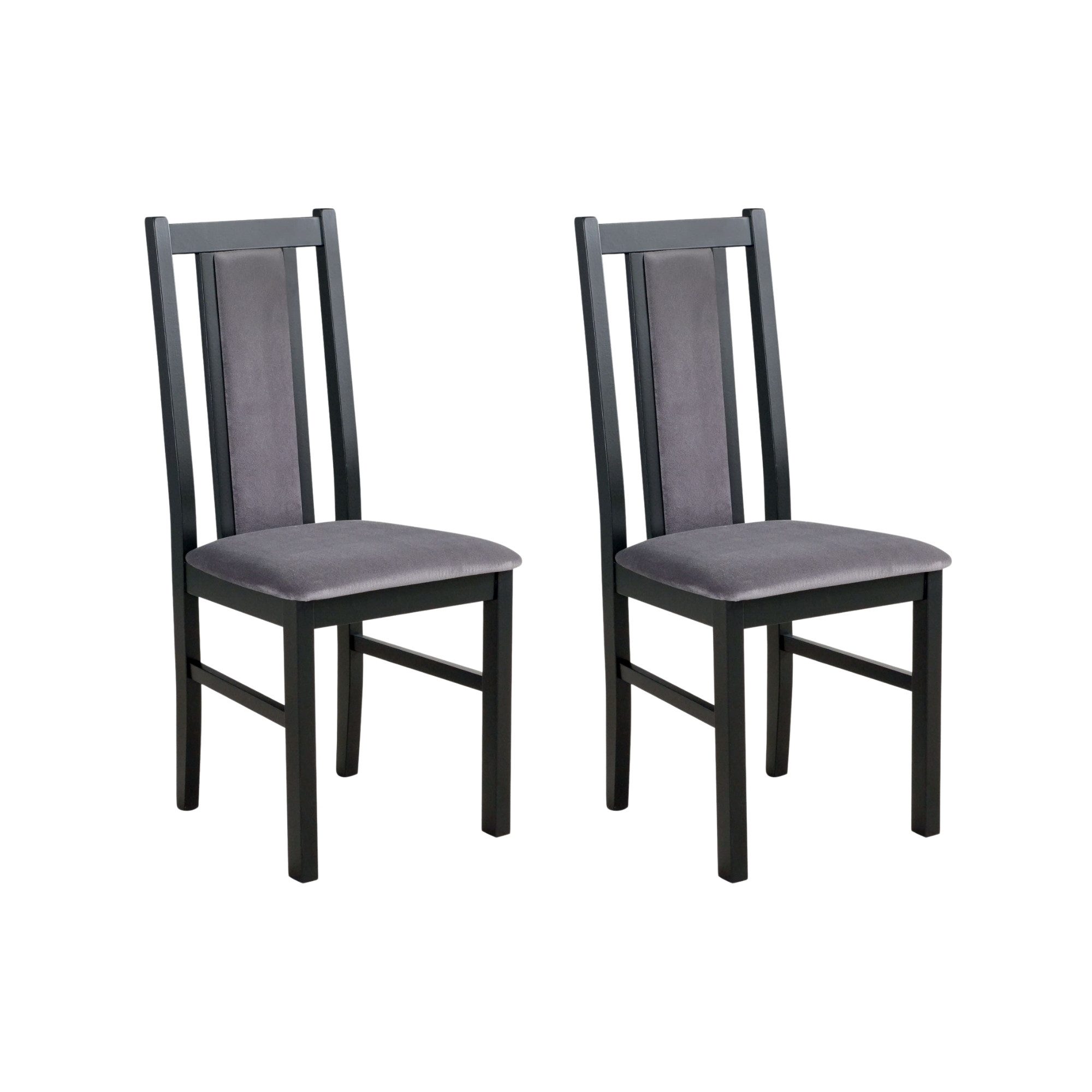 MOEBLO Stuhl BESO 14 (Polsterstühle, Holzstühle, Esszimmerstühle, Massivholz, 2 St), (BxHxT):43x97x40cm