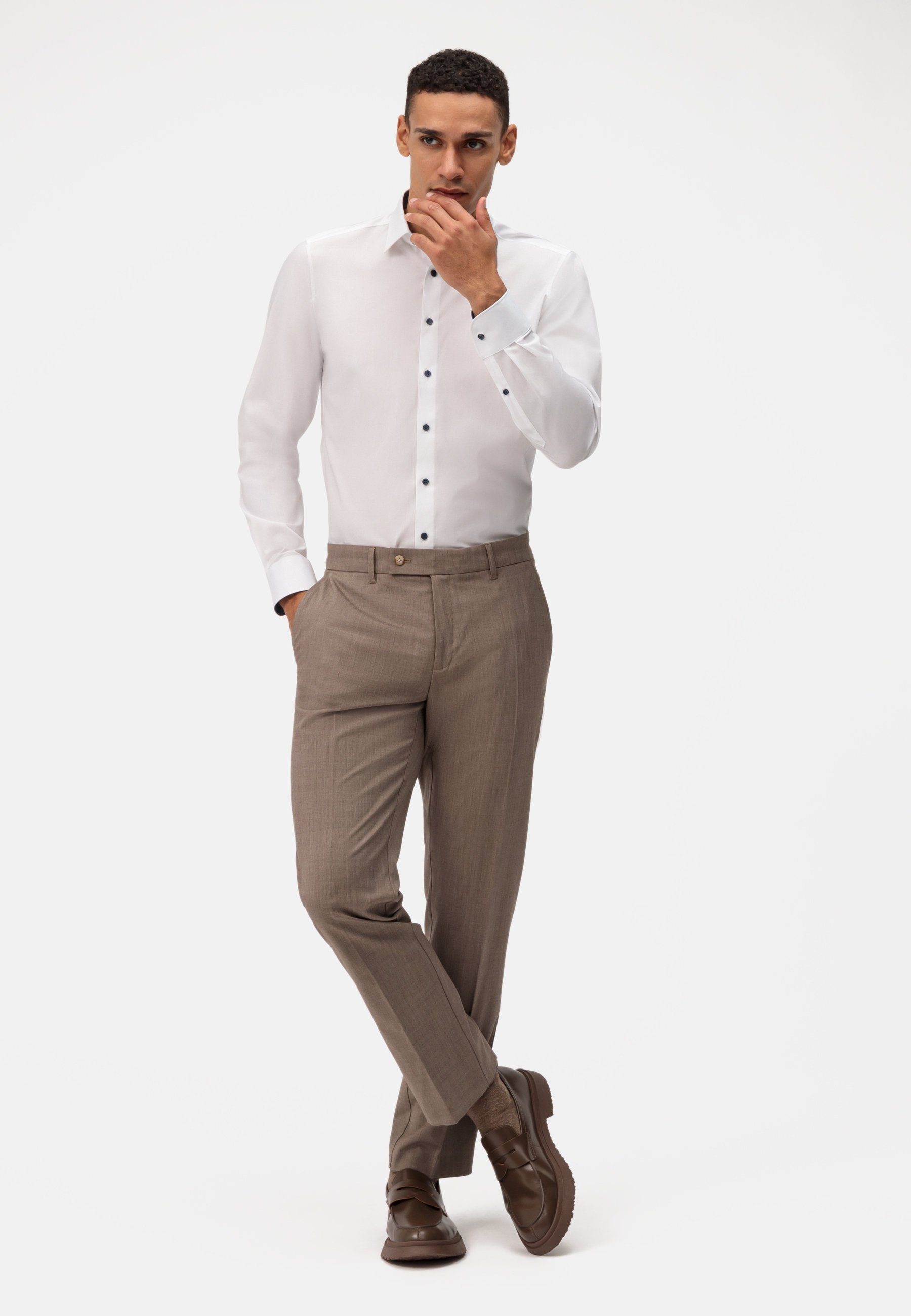 OLYMP Businesshemd OLYMP Level Five, Body Fit, Businesshemd, New York Kent