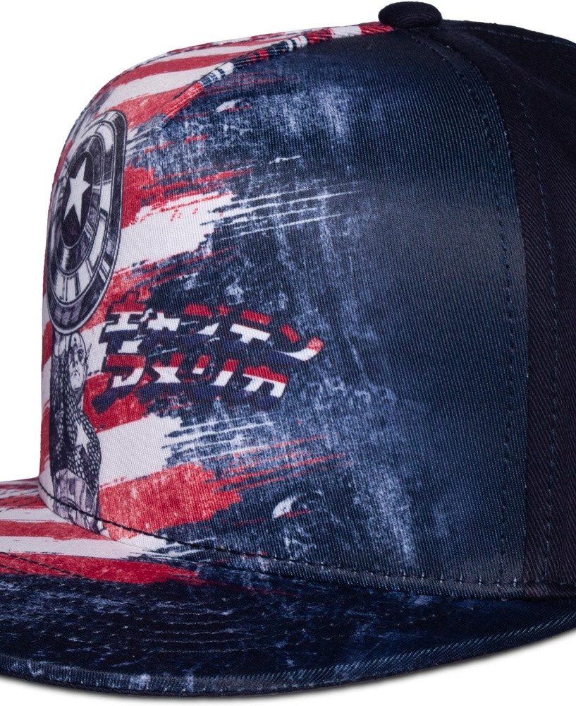 Captain America Snapback Cap Captain America - Captain Snapback Cap