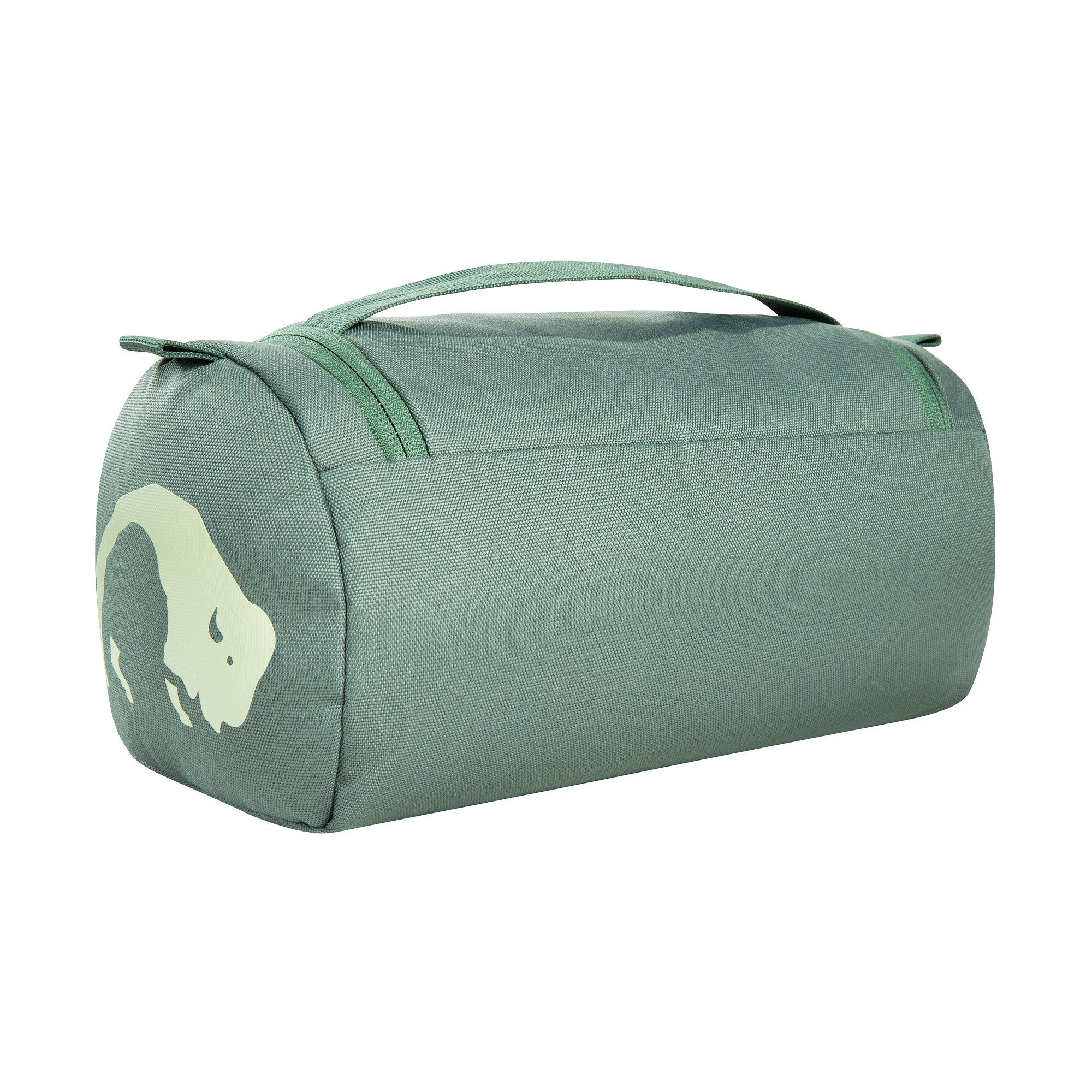 TATONKA® Kulturbeutel Care Barrel, Waschtasche mit Hauptfach, Innentaschen und unzerbrechlichem Spiegel