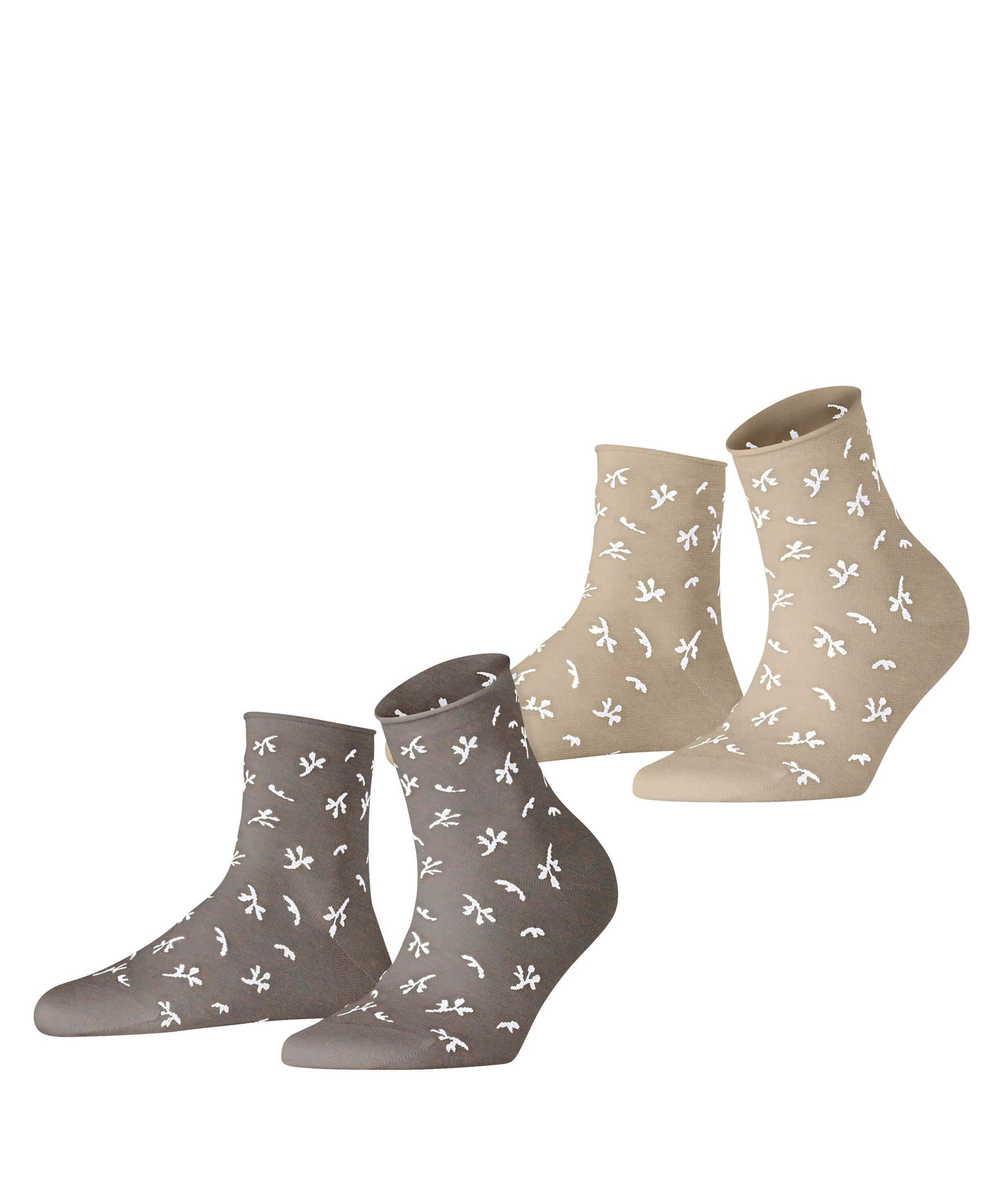 Esprit Kurzsocken Twig 2-Pack (2-Paar) günstig online kaufen