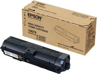 Epson Tonerkartusche Epson Toner C13S110079 schwarz hohe Kapazität 6100 Seiten für AL-M320