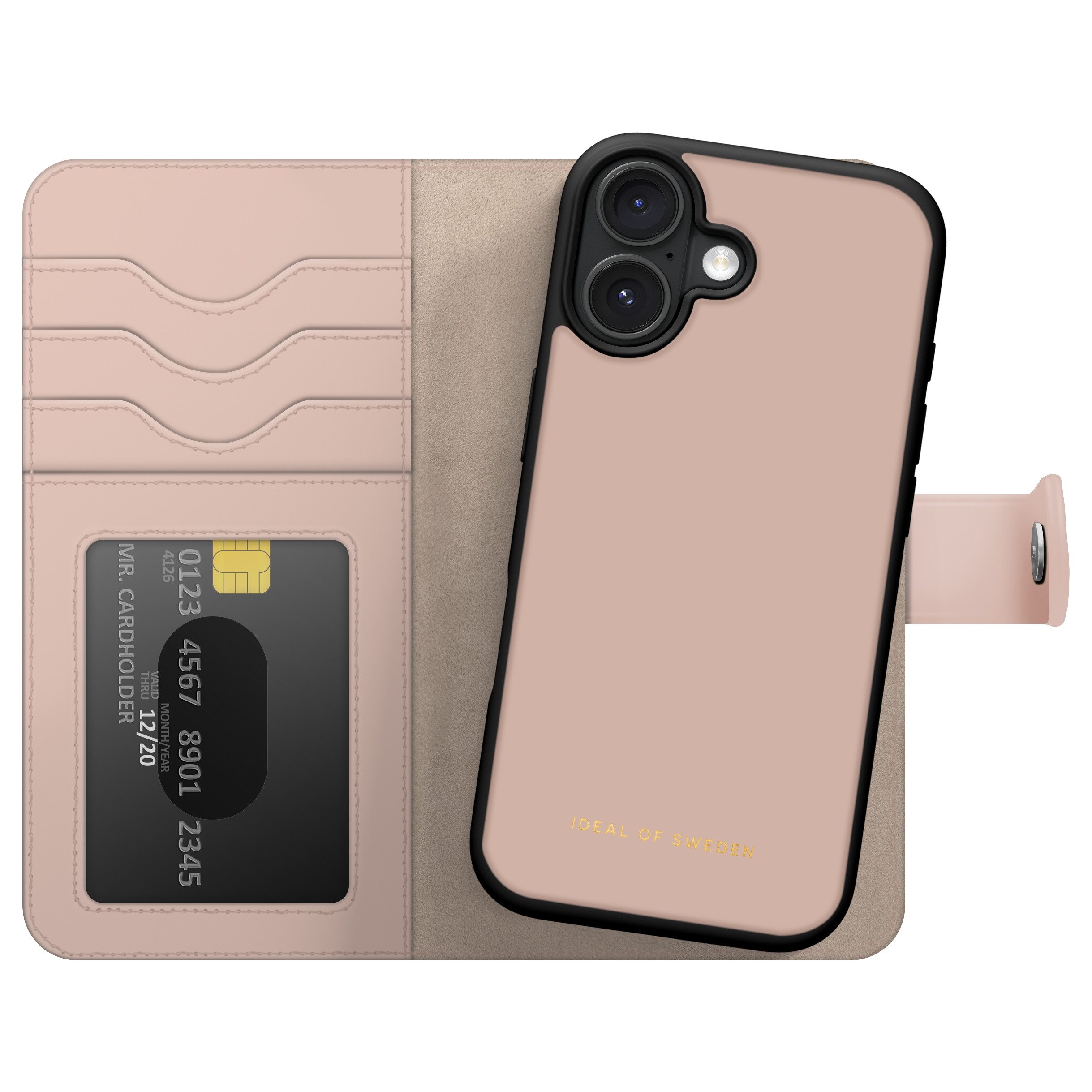iDeal of Sweden Flip Case iDeal of Sweden Magnet Wallet+ Klapphülle Apple iPhone 16 - Pink