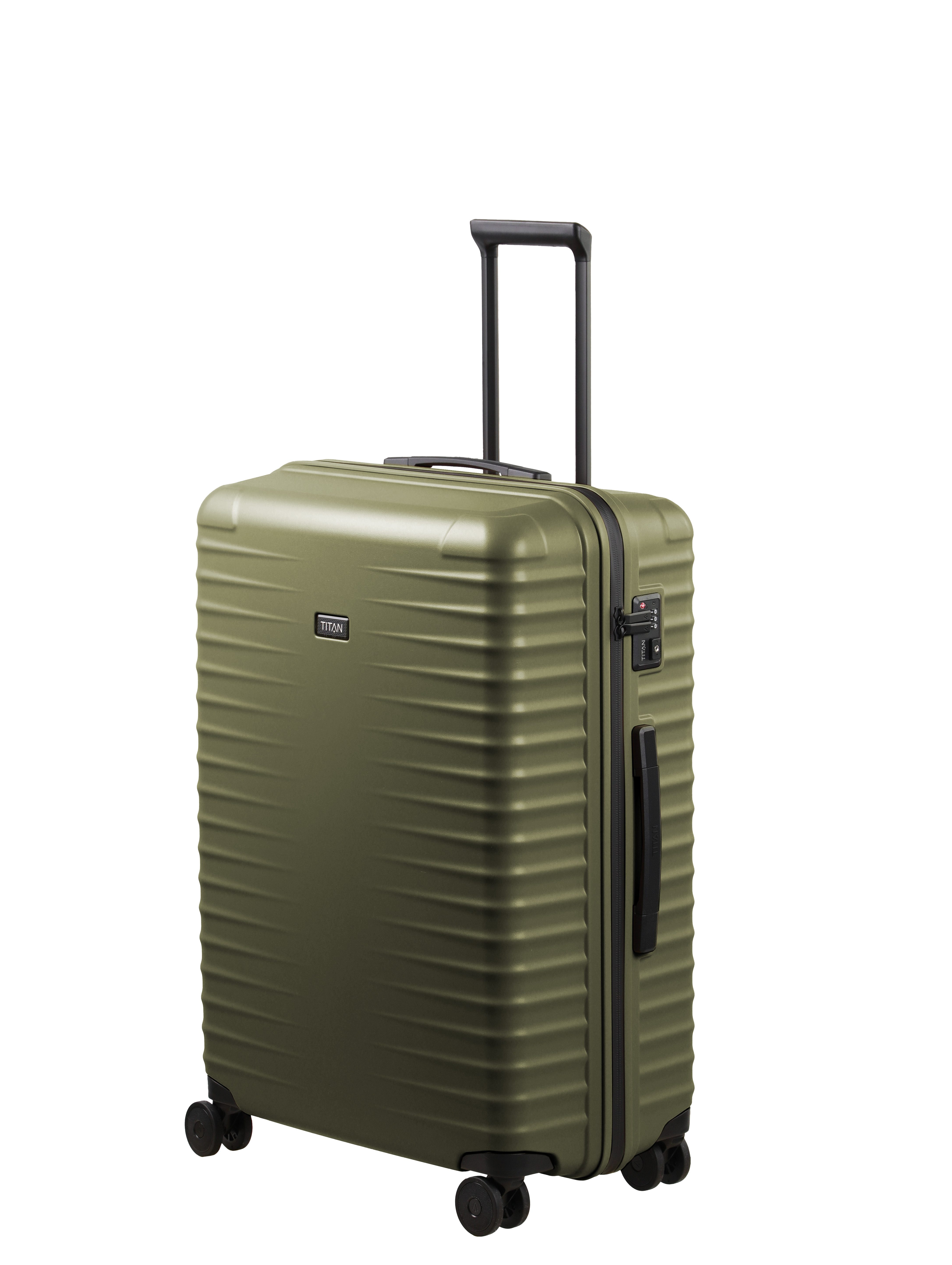 TITAN - Made in Germany Trolley UPGRADE Koffer Hartschale, 4 Rollen, mit kratzresistenter Oberfläche und cleverer Innenaufteilung
